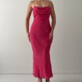 Kaliko Silk Velvet Burnout Dress | 8-10