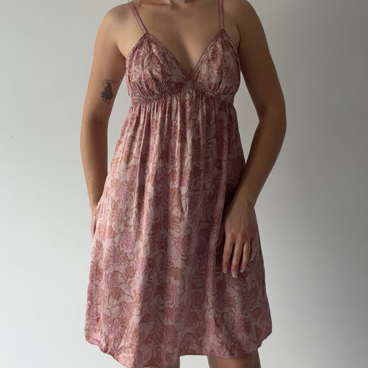 09' Victoria's Secret Paisley Midi Dress | L