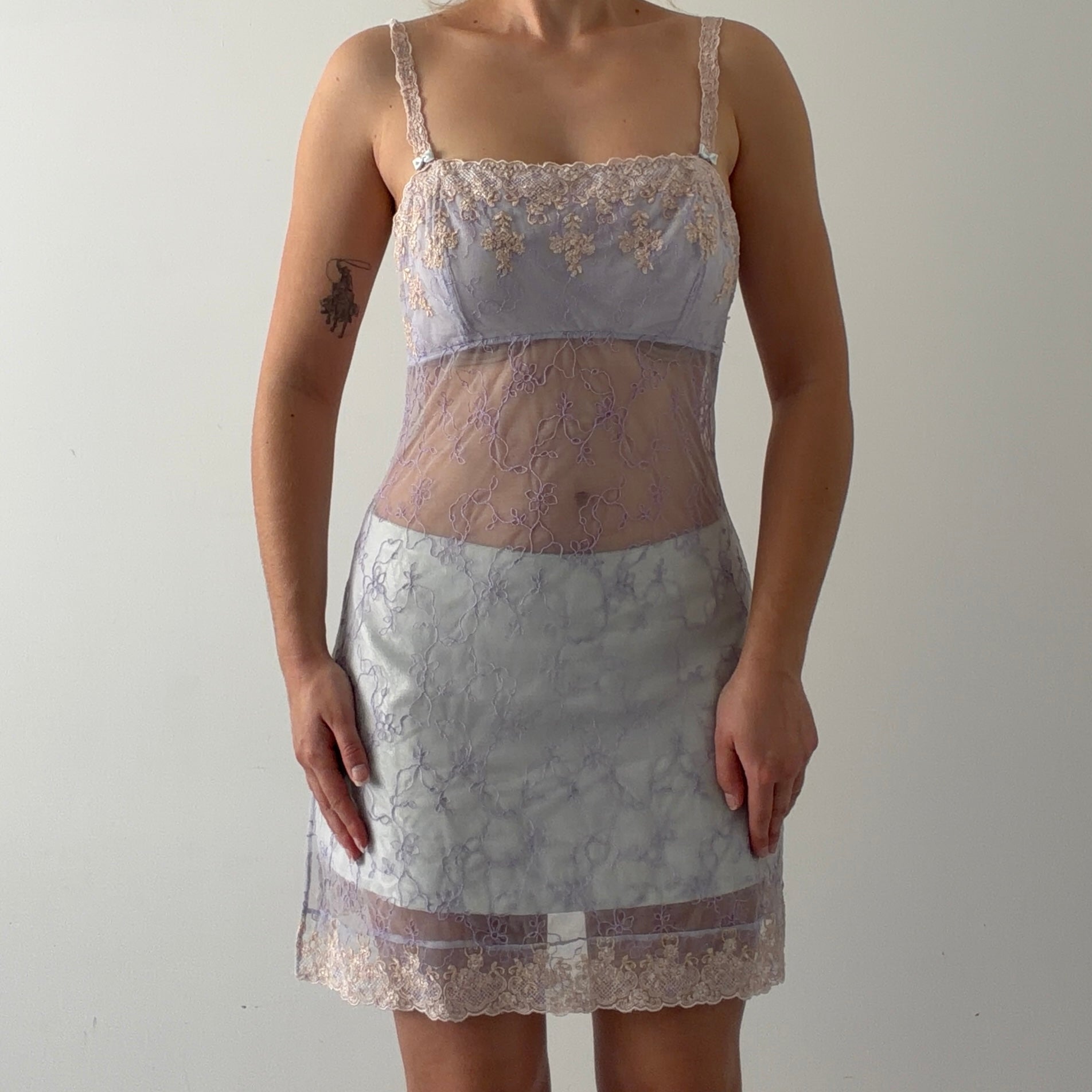 Felina Lingerie Embroidered Babydoll | M