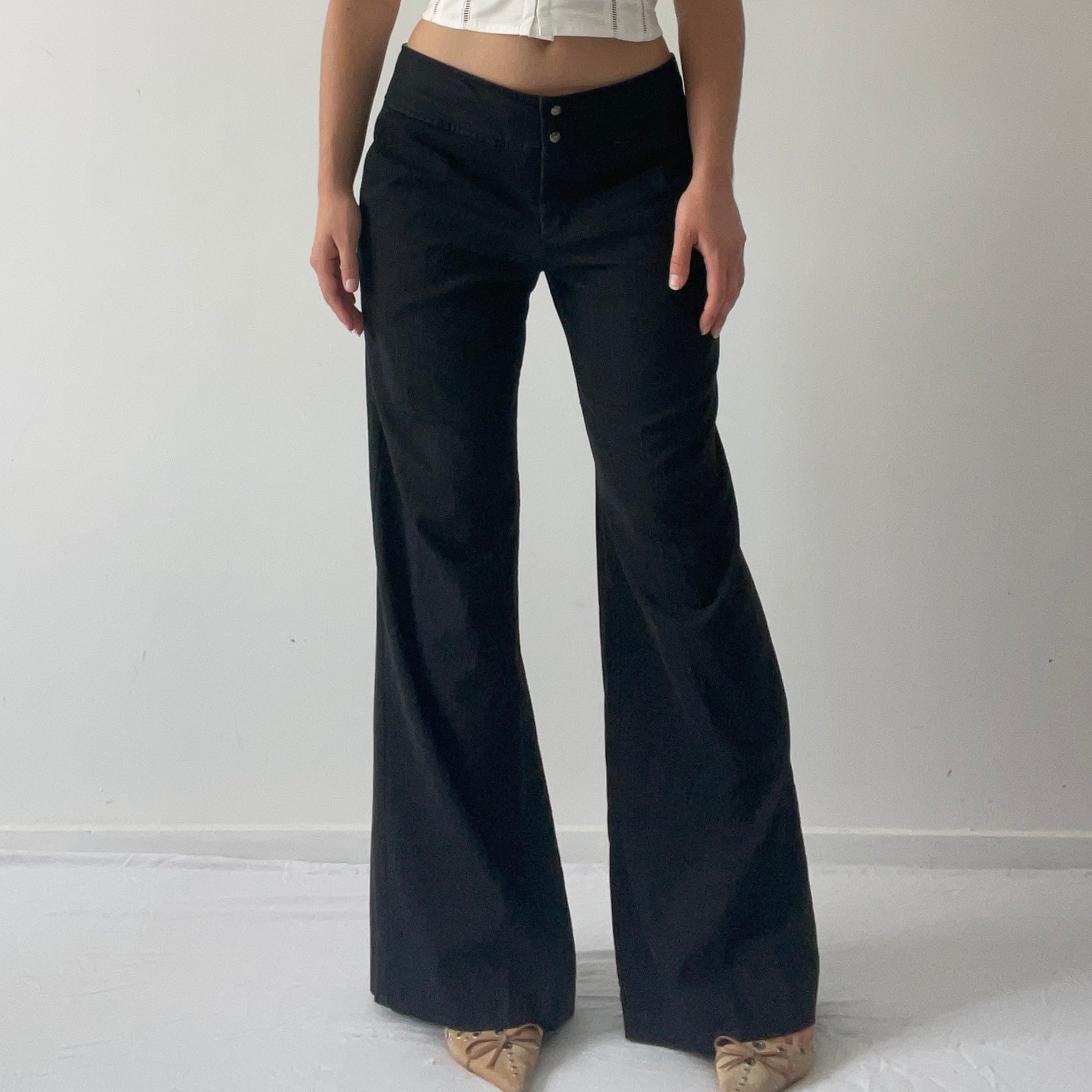 Urbanesque Low Rise Wide Leg Pants | 10-12