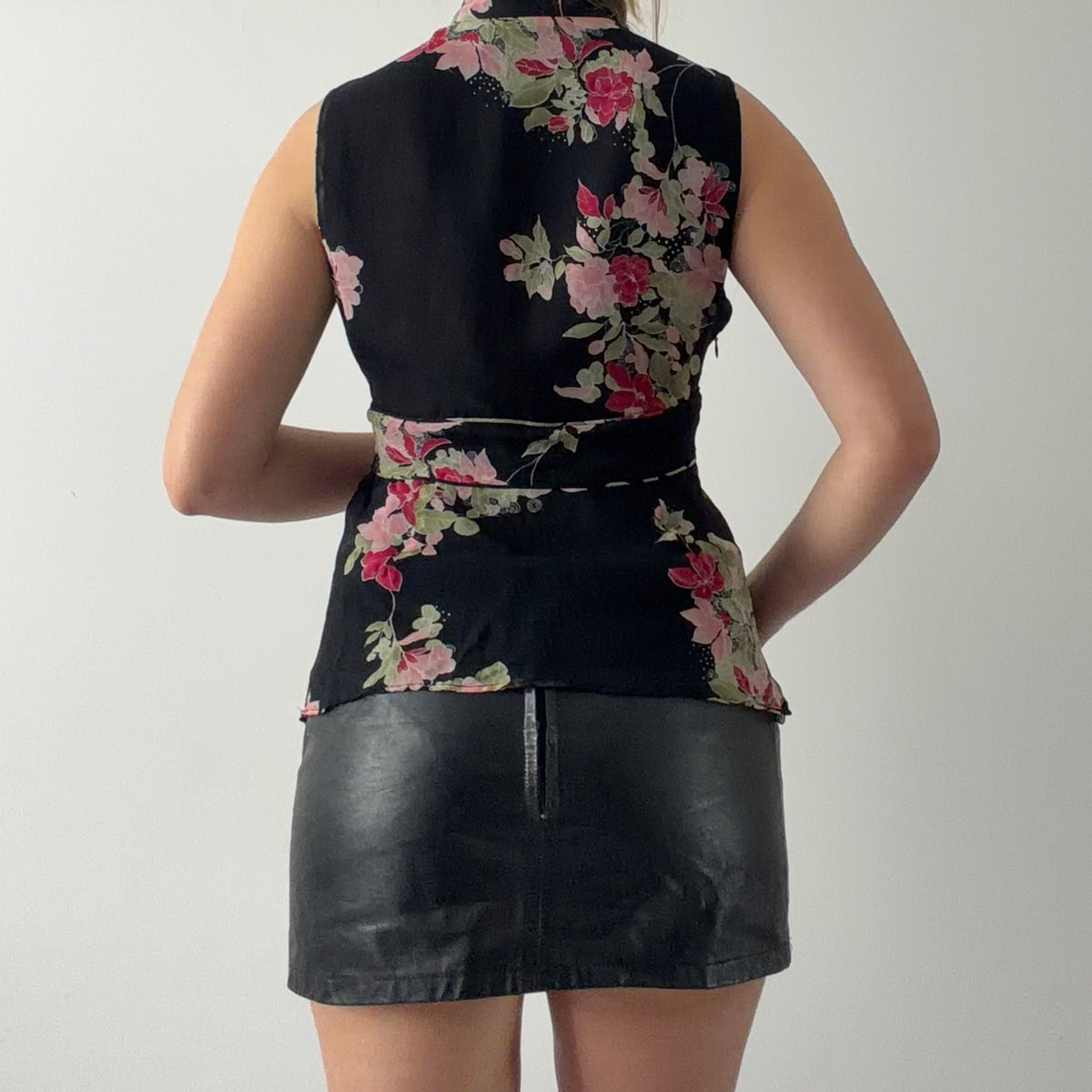 Ice Silk Qipao Top | M