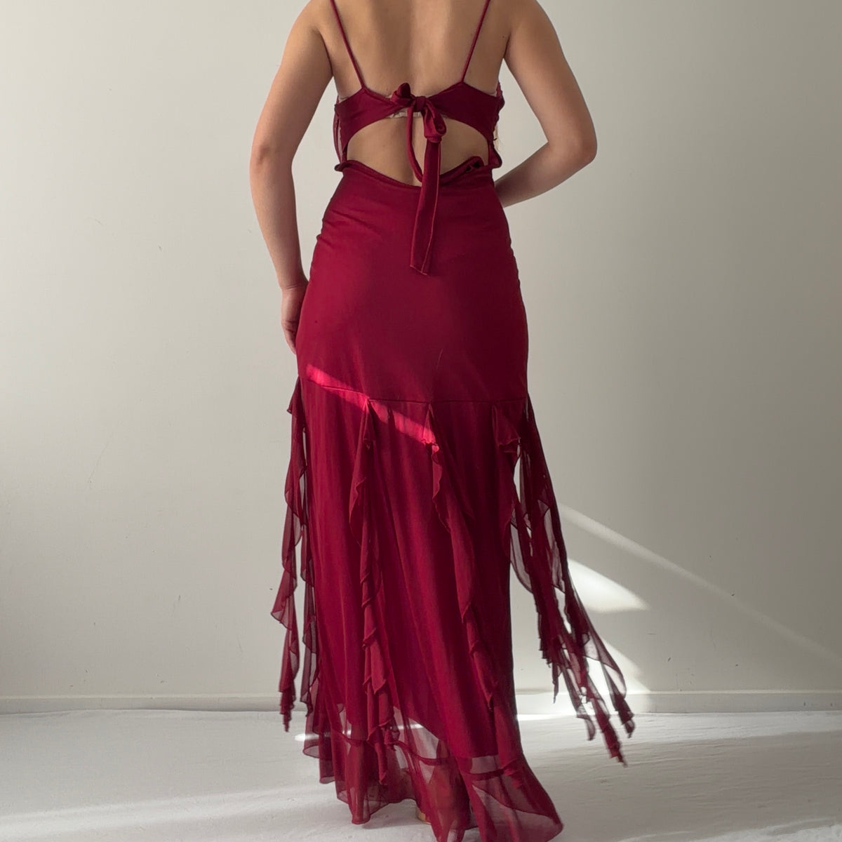 Jodi Kristopher Ruffle Dress | M