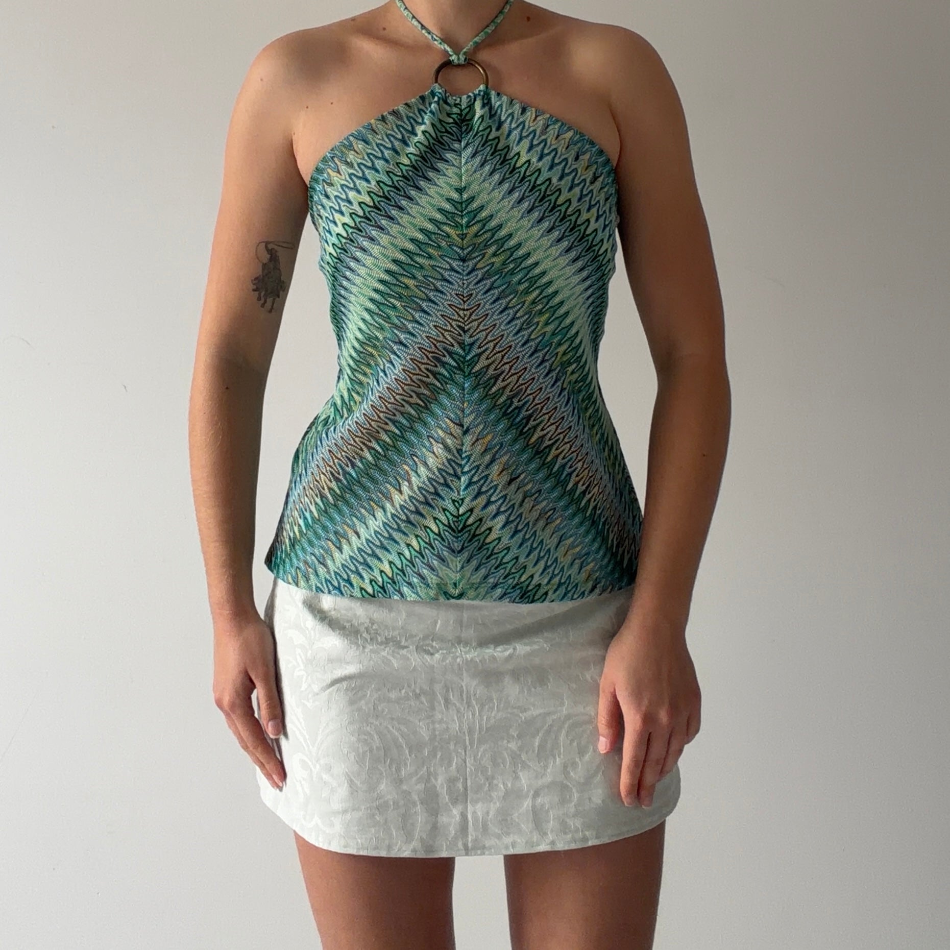 New York & Company Halter Top | Made in USA | L