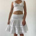 Midi Tiered Skirt | 4-6