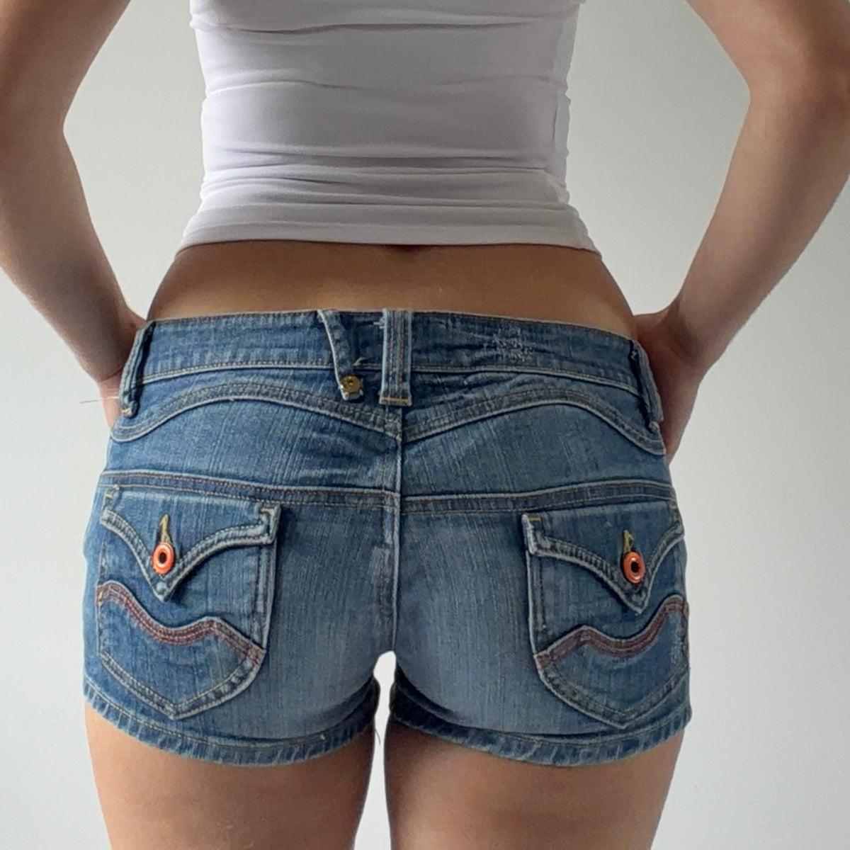 TRF Micro Mini Denim Shorts | S