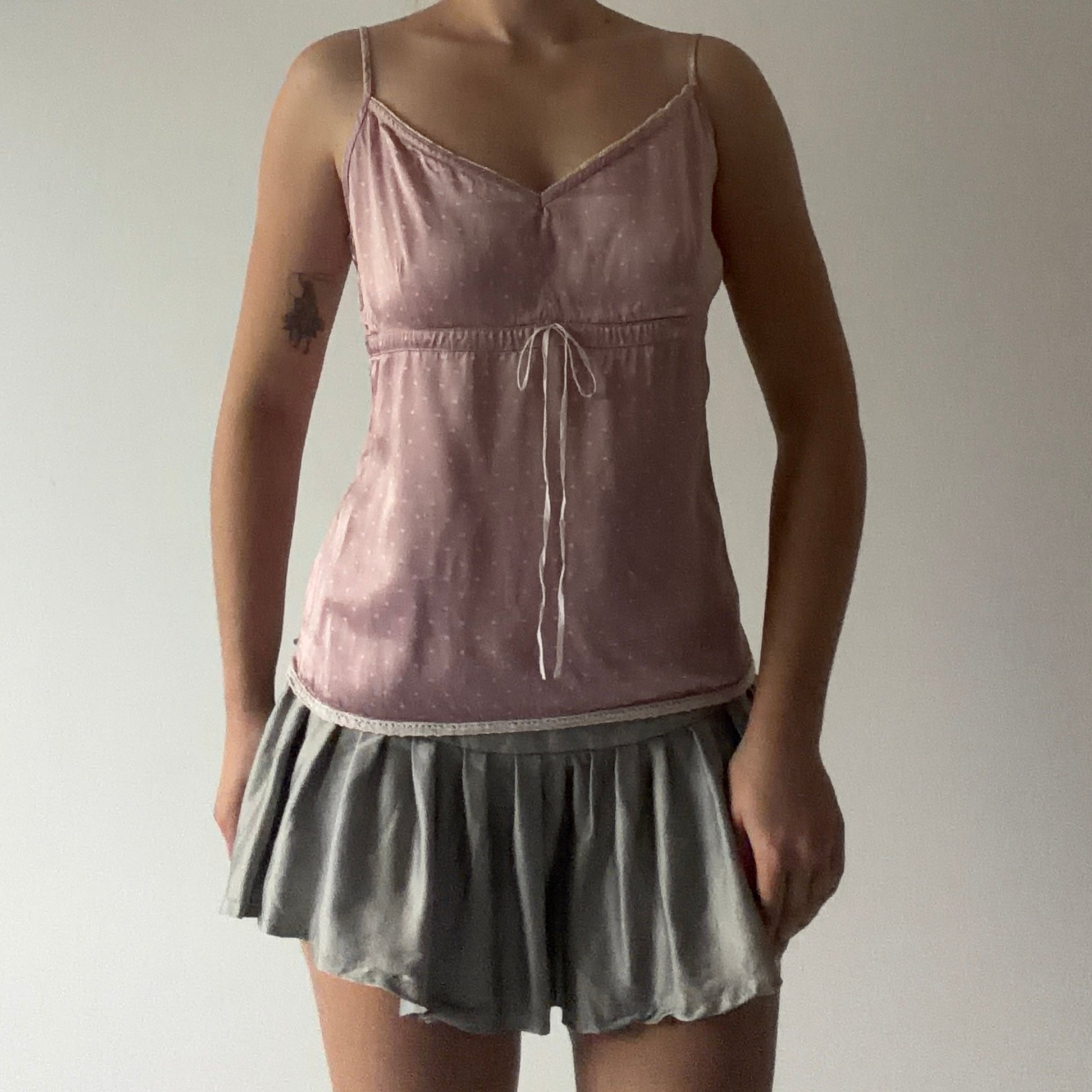 Massimo Duti Polka Dot Cami | S