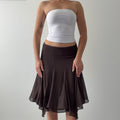 Ted Baker Silk Midi Skirt | 6-8
