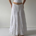 Sand n Sun Tiered Maxi Skirt | L