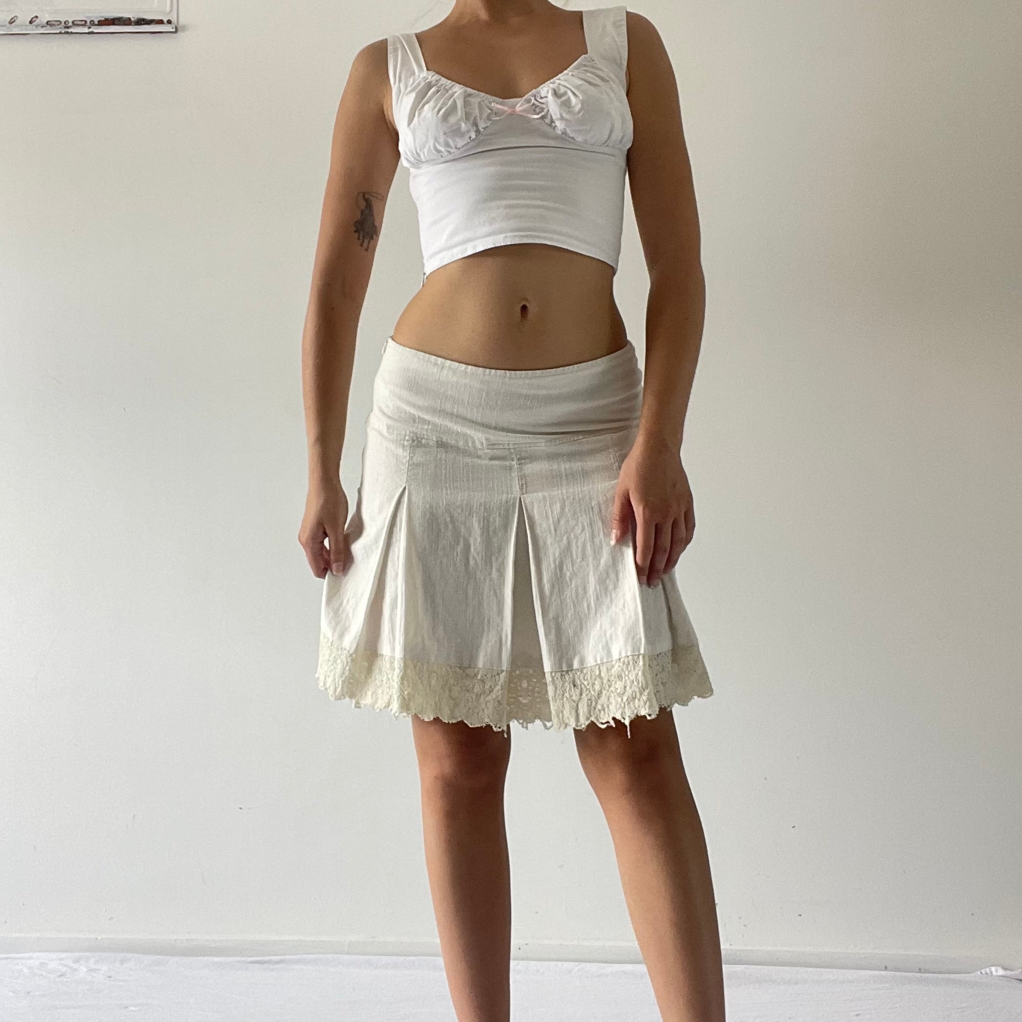 Lace Midi Skirt | Made in Thailand | 6-10