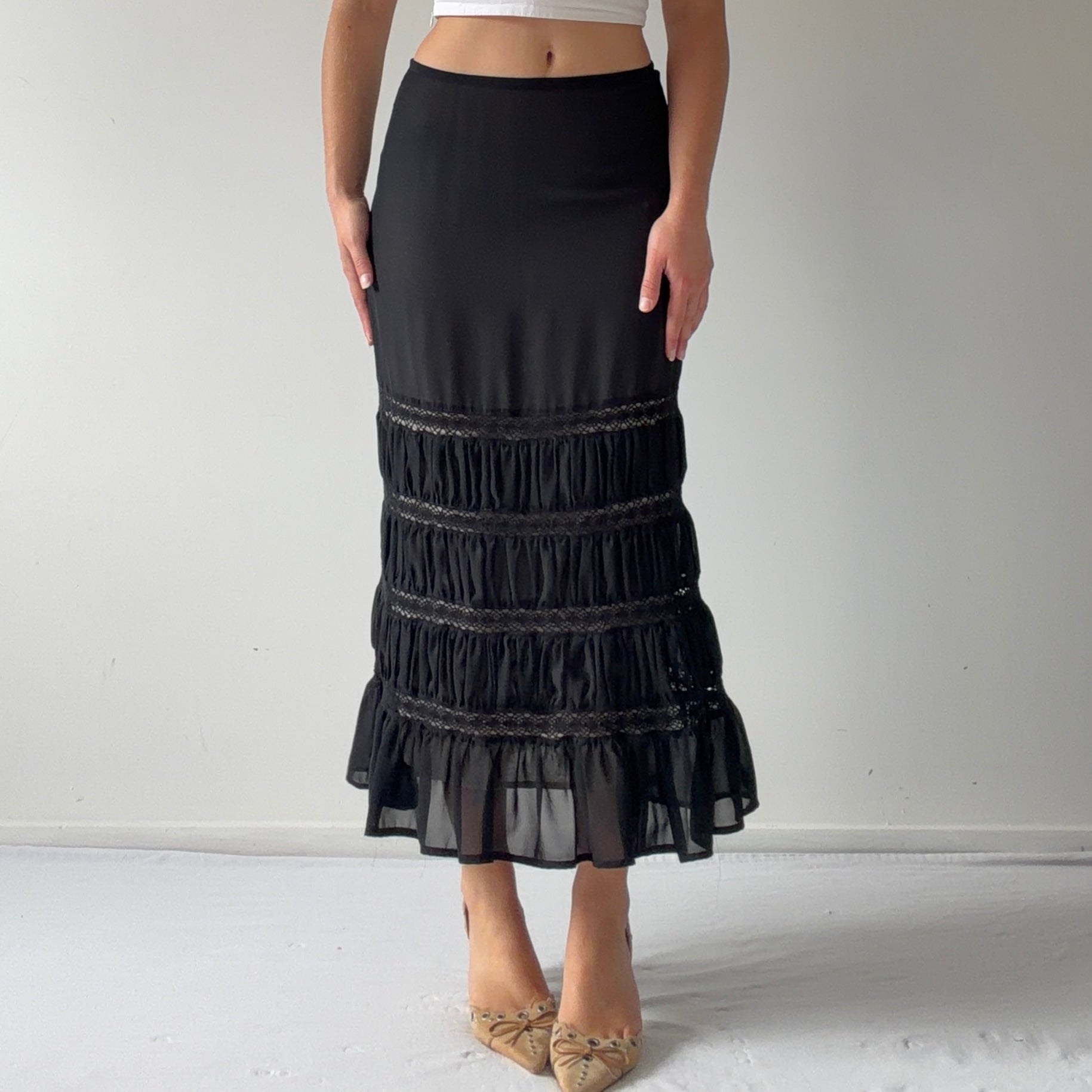 Charade Midi Skirt | Made in NZ | 6-10
