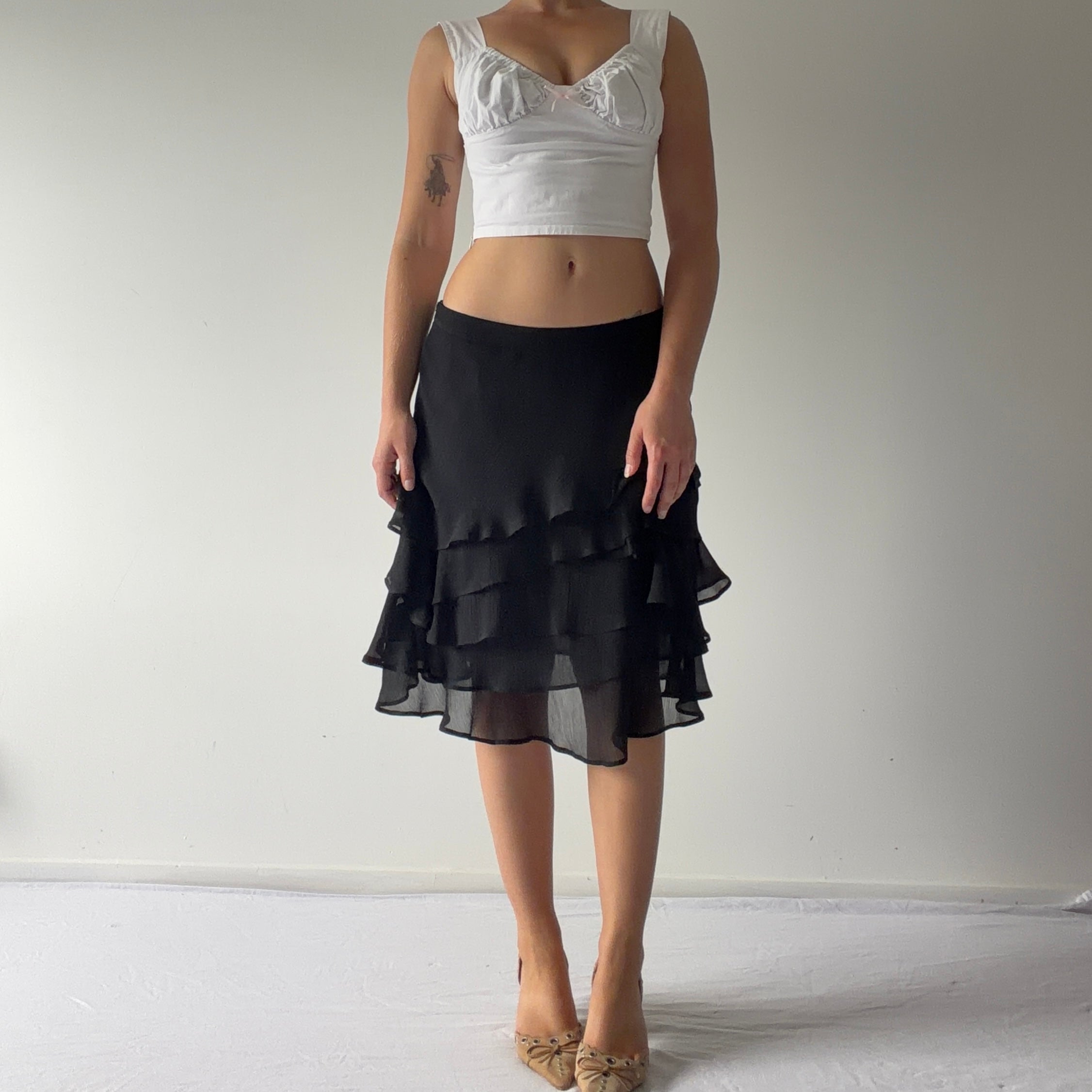 Marks & Spencer Ruffle Skirt | 12-14