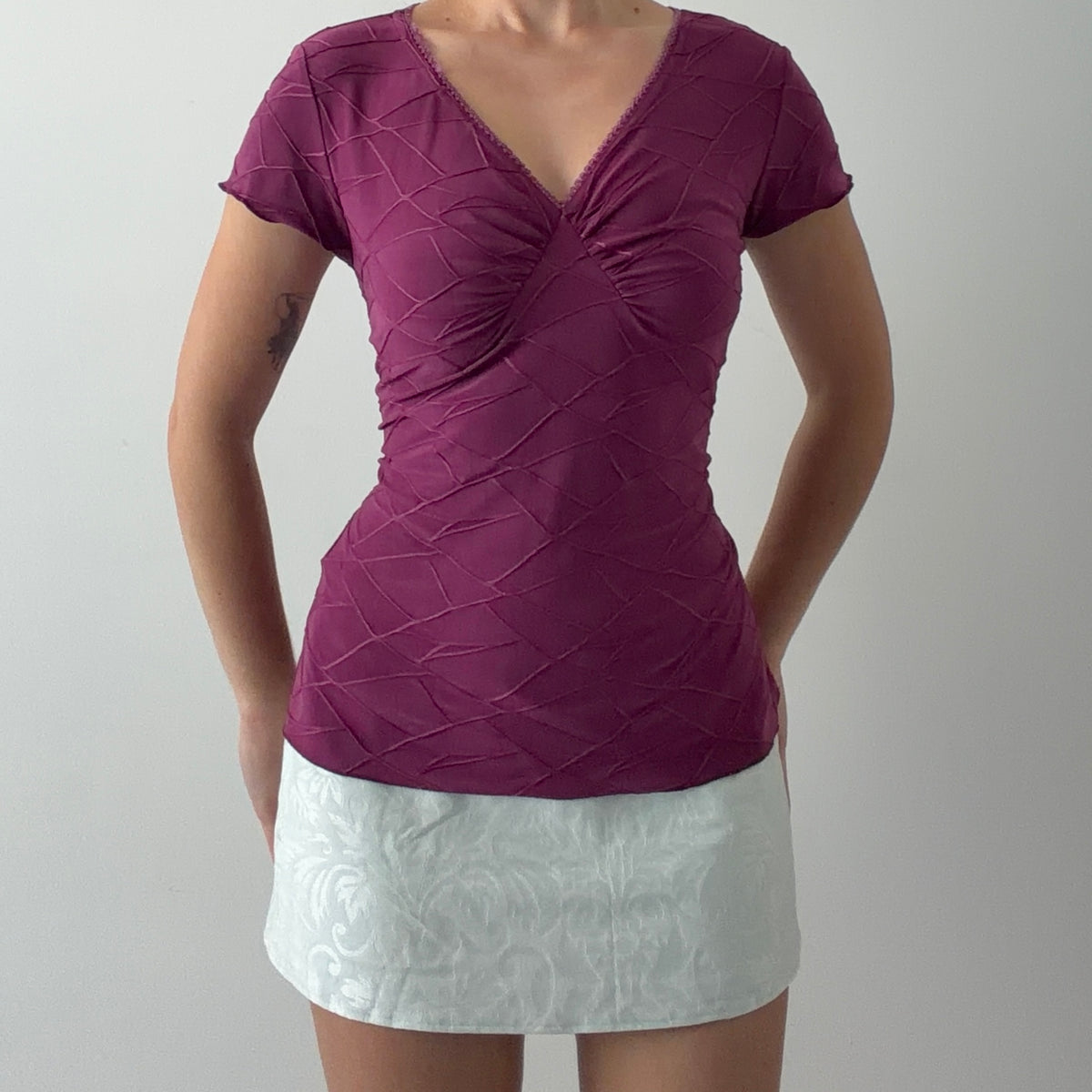 Wrapper Babydoll Top | XL