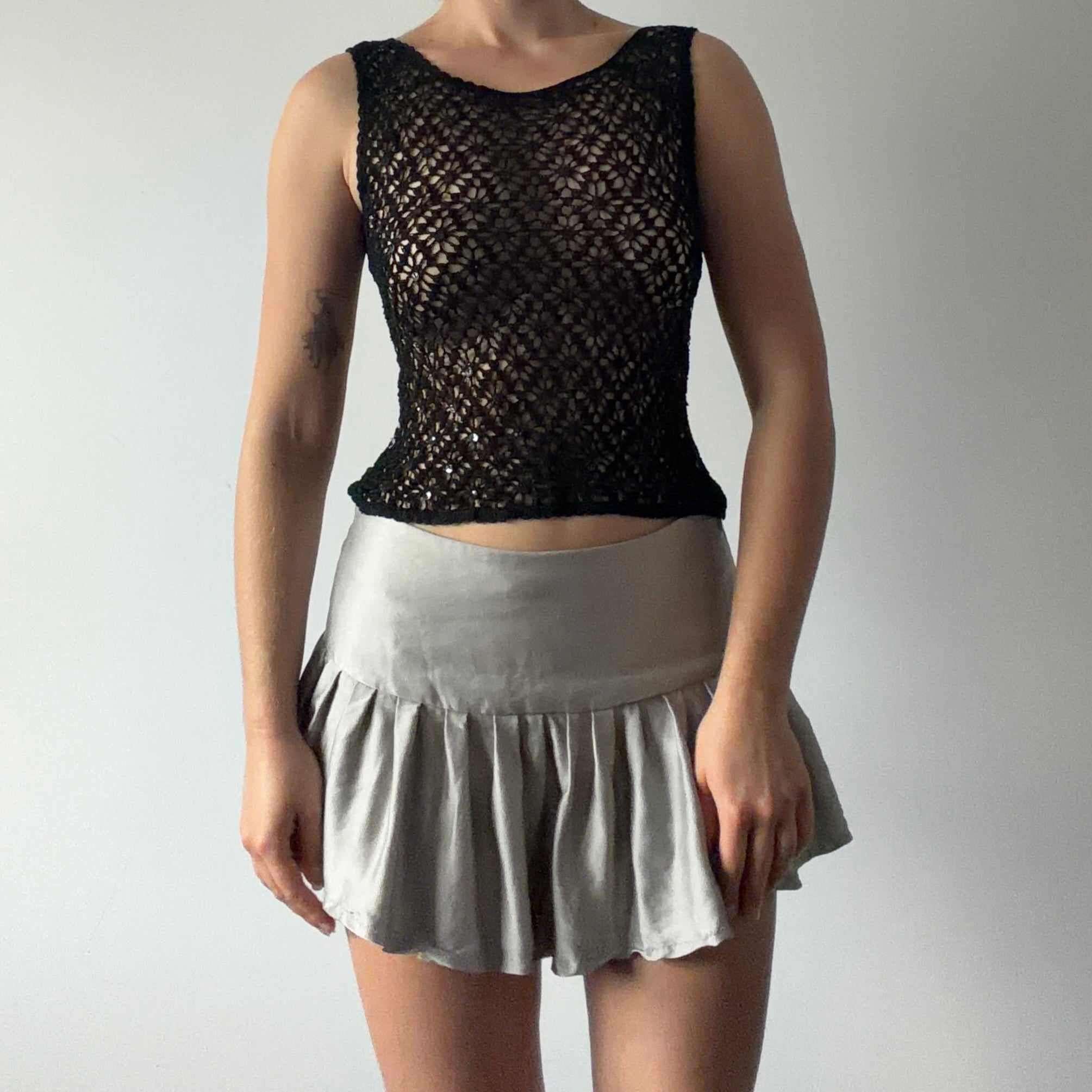 Crochet Sequin Top | 6-8