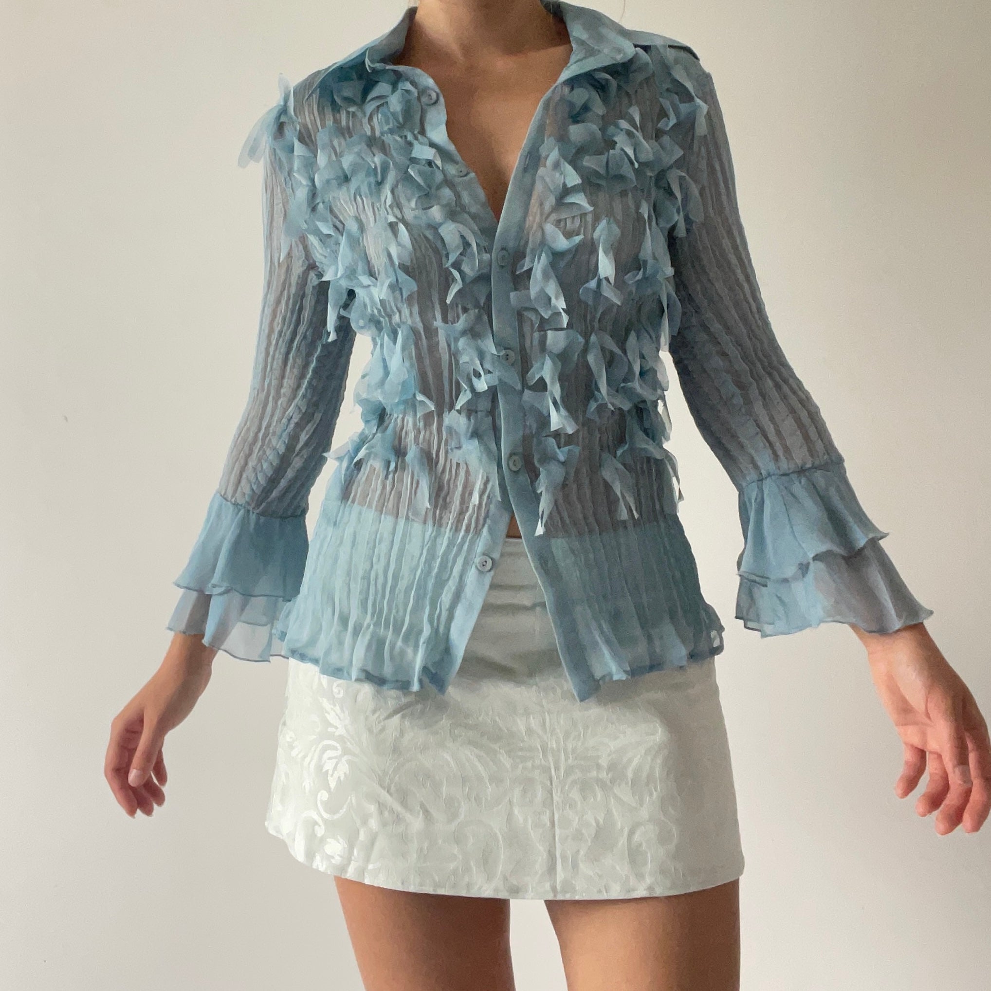 René Crinkle Shirt | 6-10