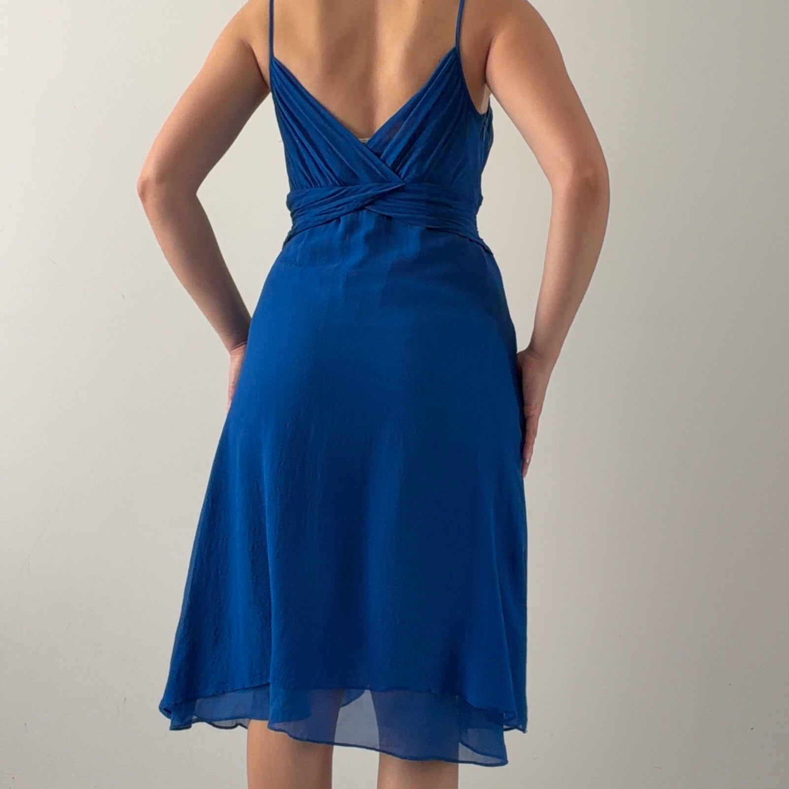 Forever Silk Midi Dress | S