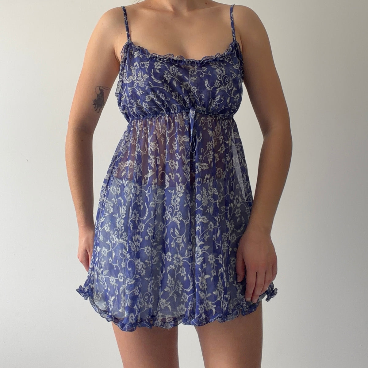 Victoria's Secret Floral Babydoll Slip | M