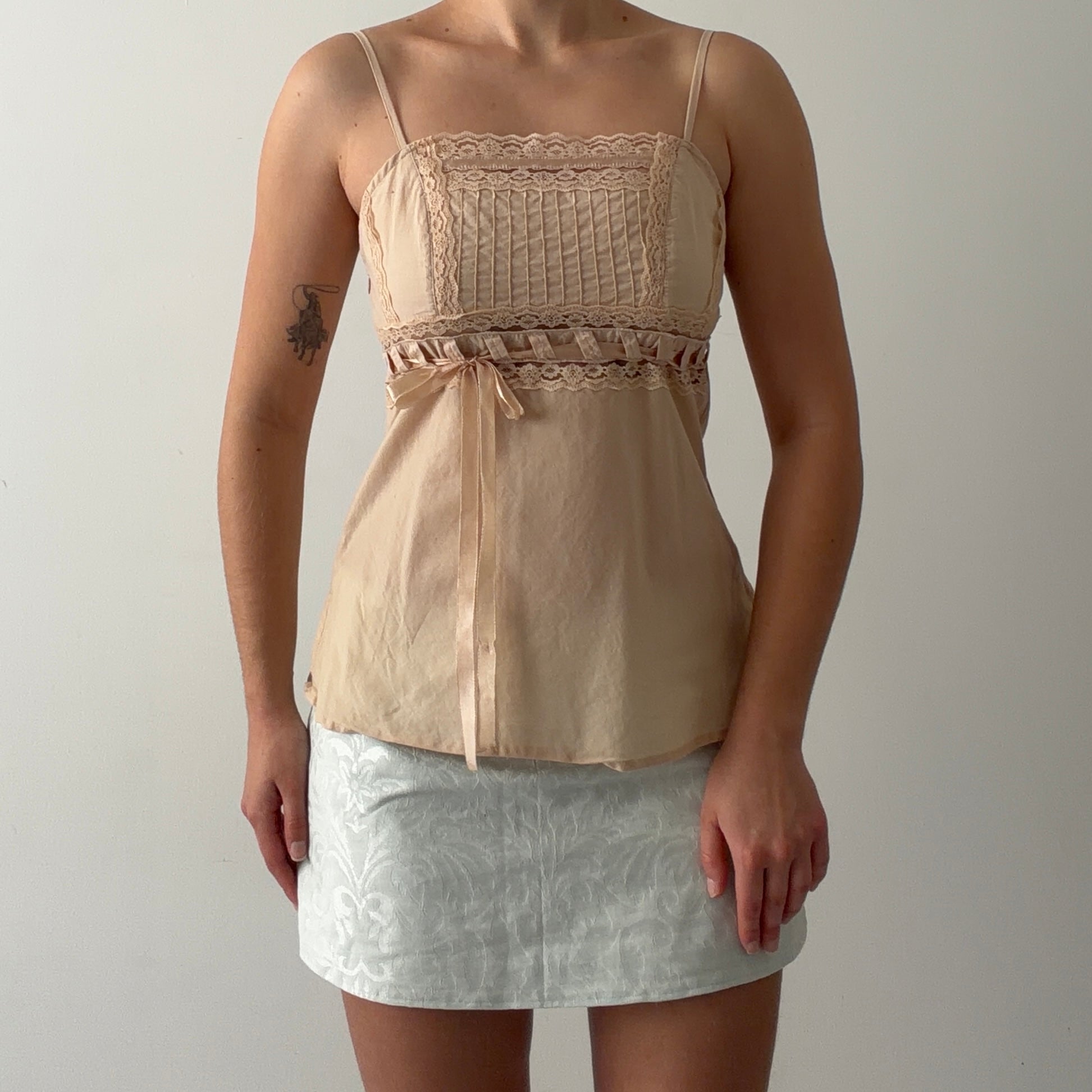 Gadzooks Lace Babydoll Top | S