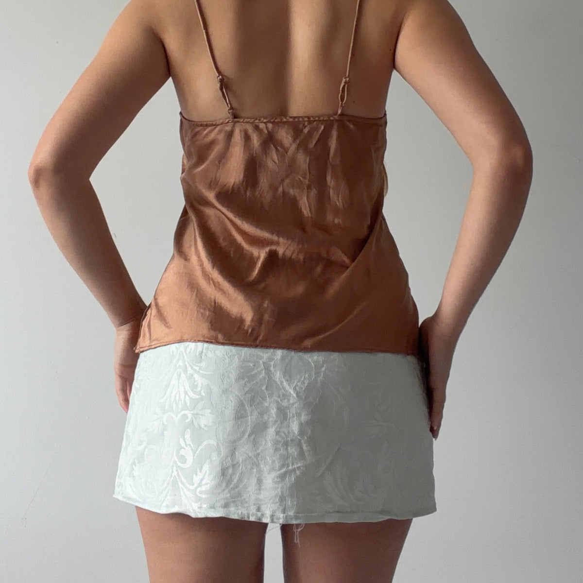 Silk Cowl Cami | M
