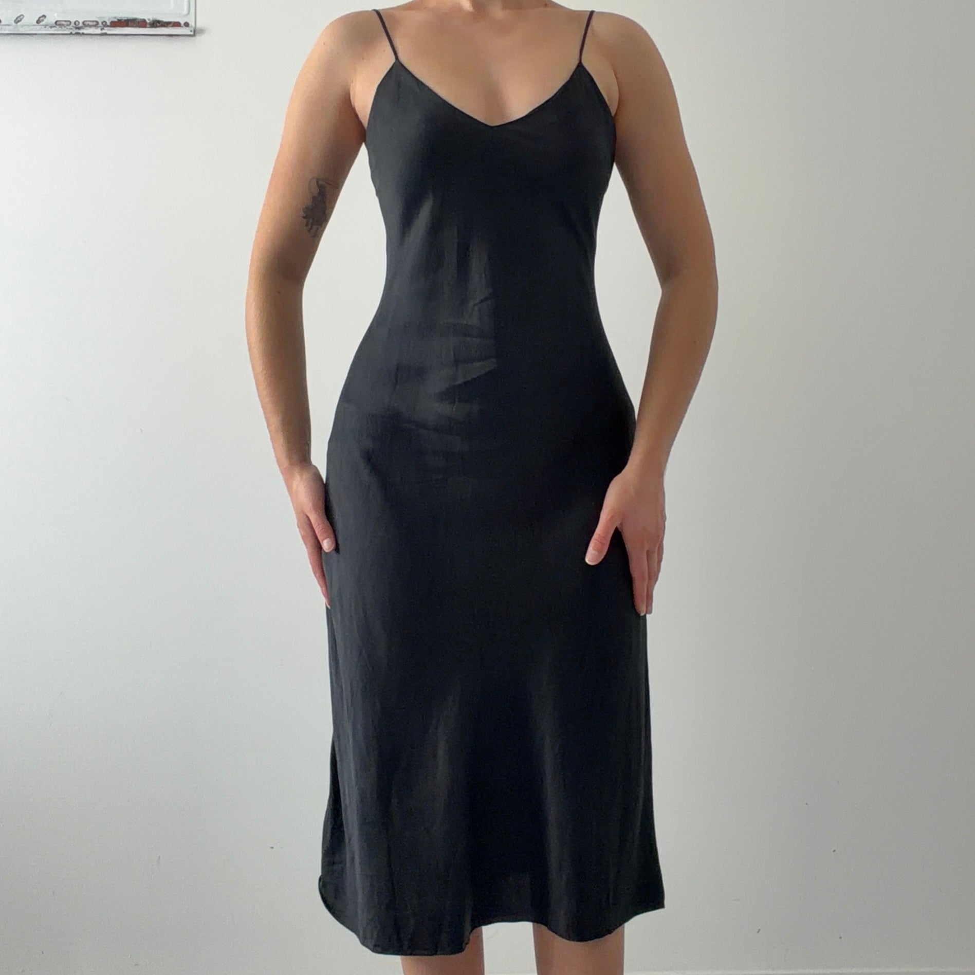 Victoria's Secret Gold Label Silk Slip | L