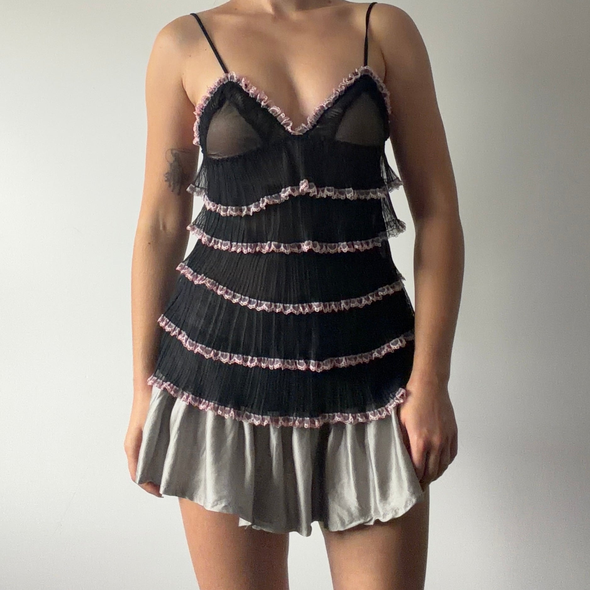 Andlina Lace Ruffle Cami | 6-8