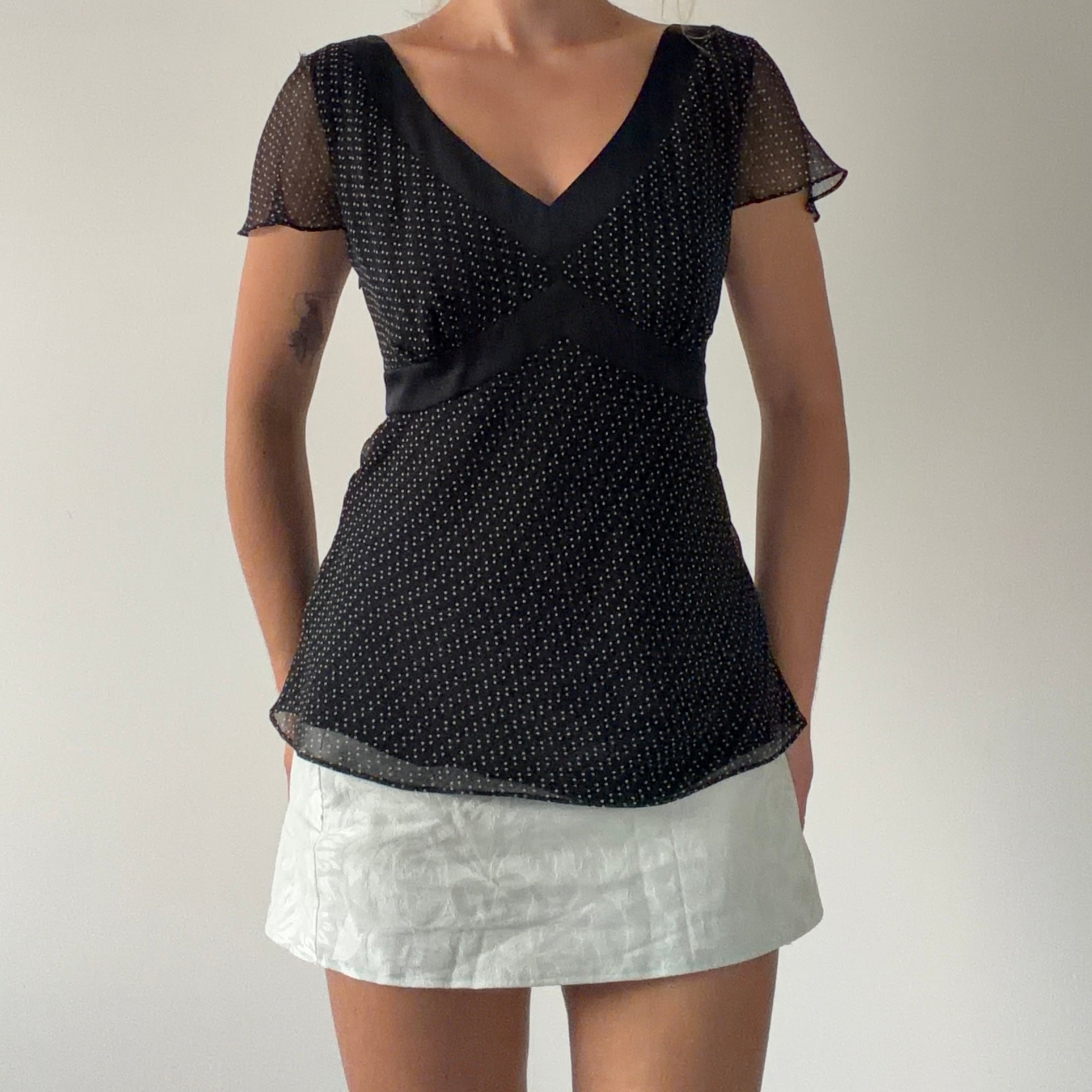 Ann Taylor Polka Dot Top | 12-14