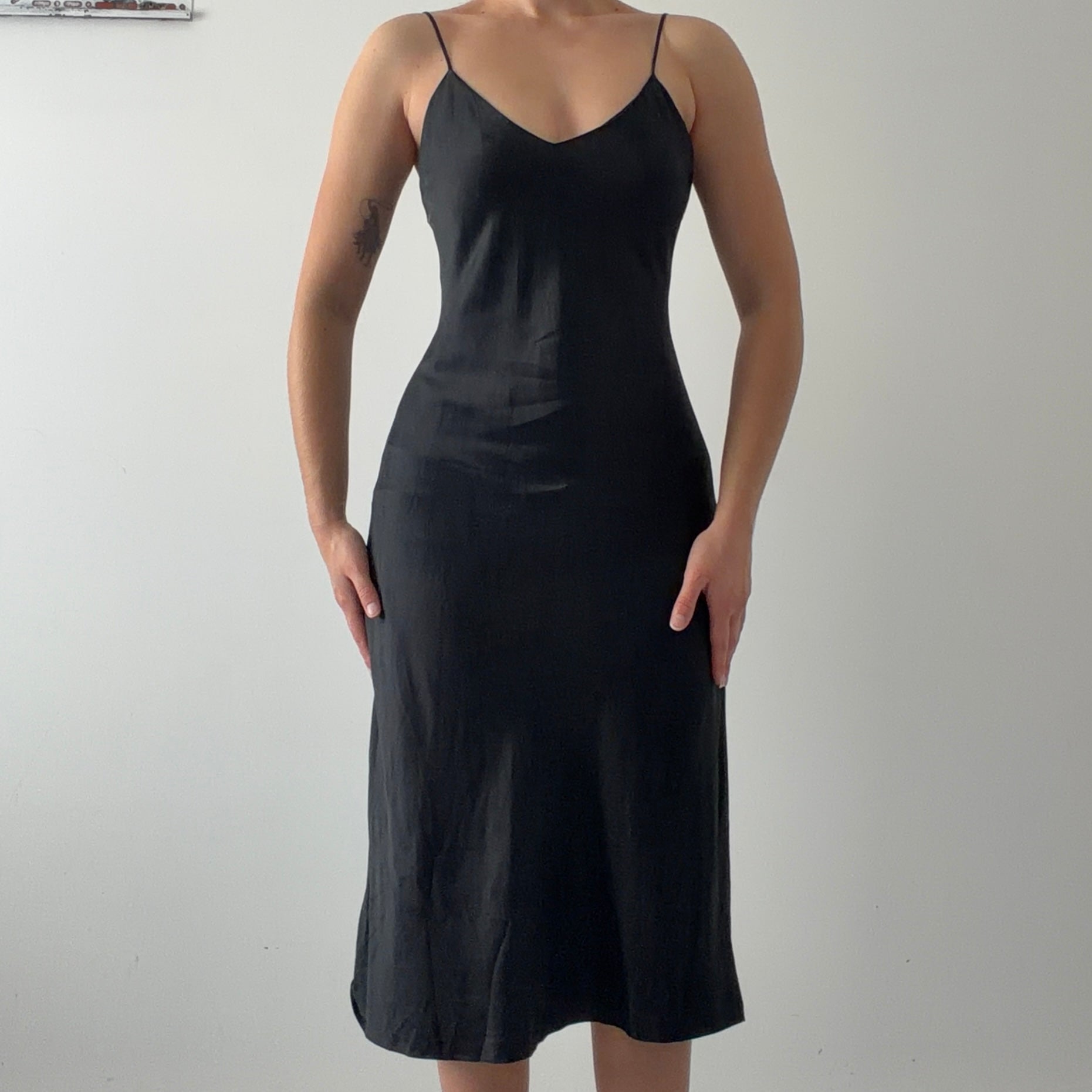 Victoria's Secret Gold Label Silk Slip | L