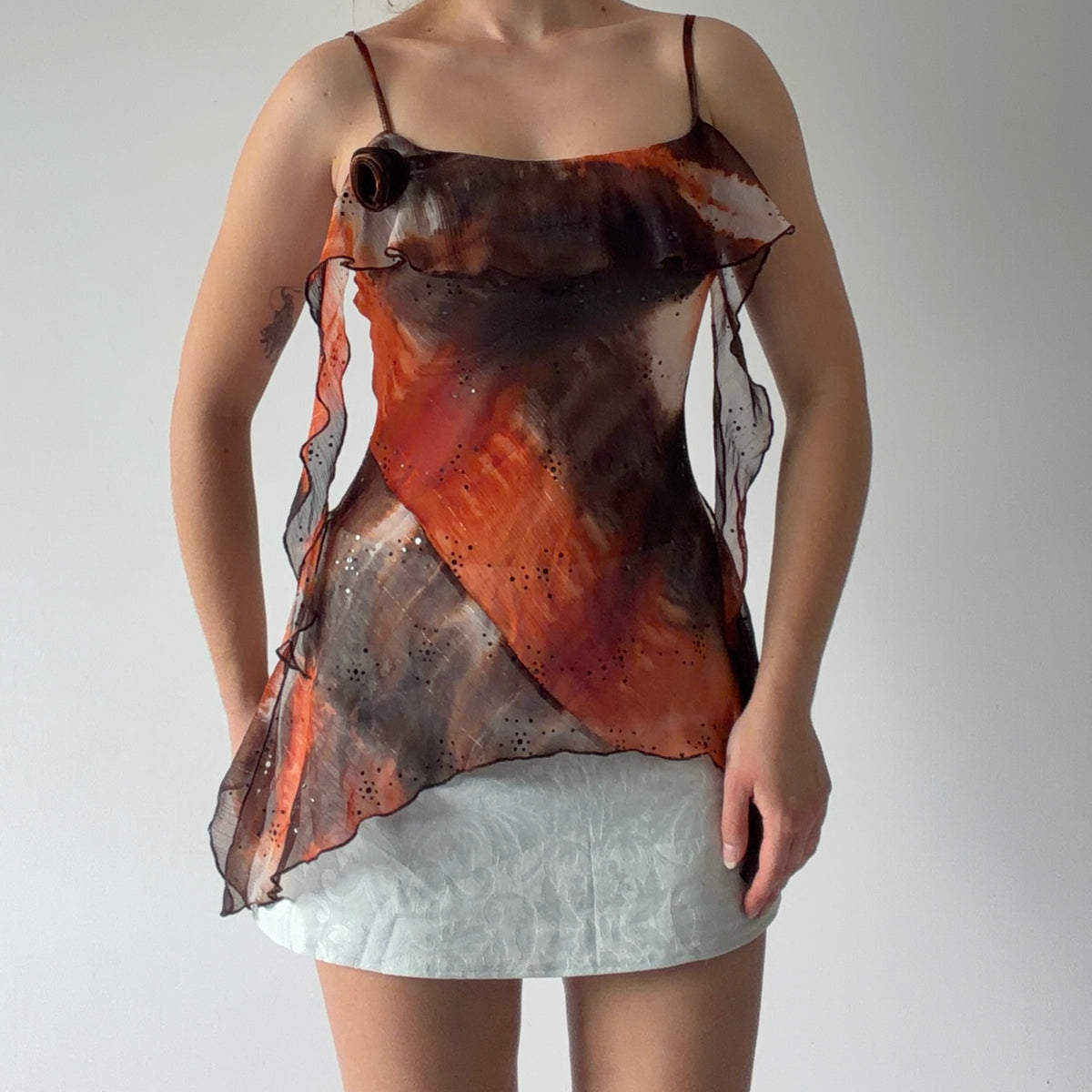 Carola's Asymmetric Cami | XS-S