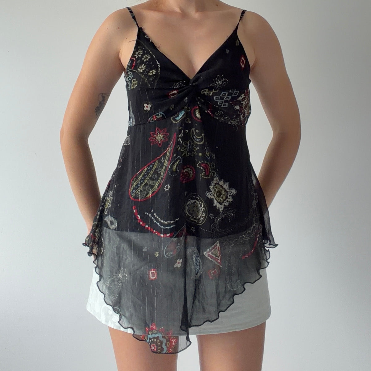 A. Joy Paisley Cami | S