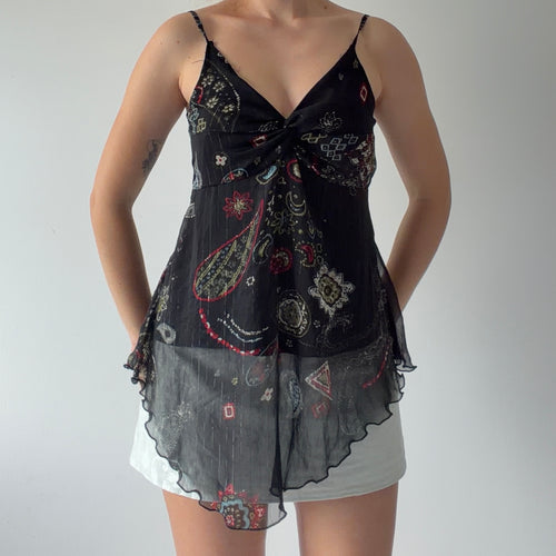 A. Joy Paisley Cami | S