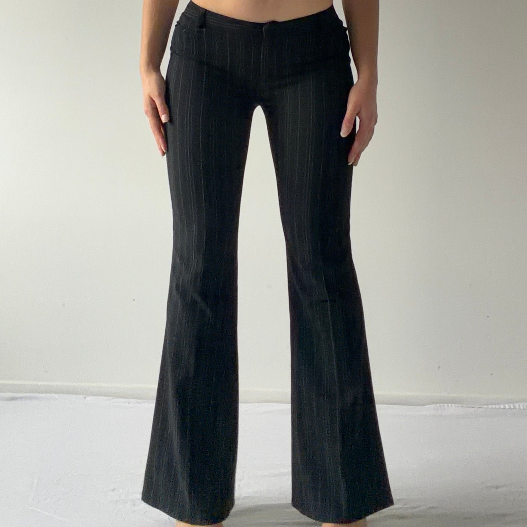 00s Kookai Pinstripe Pants | XS