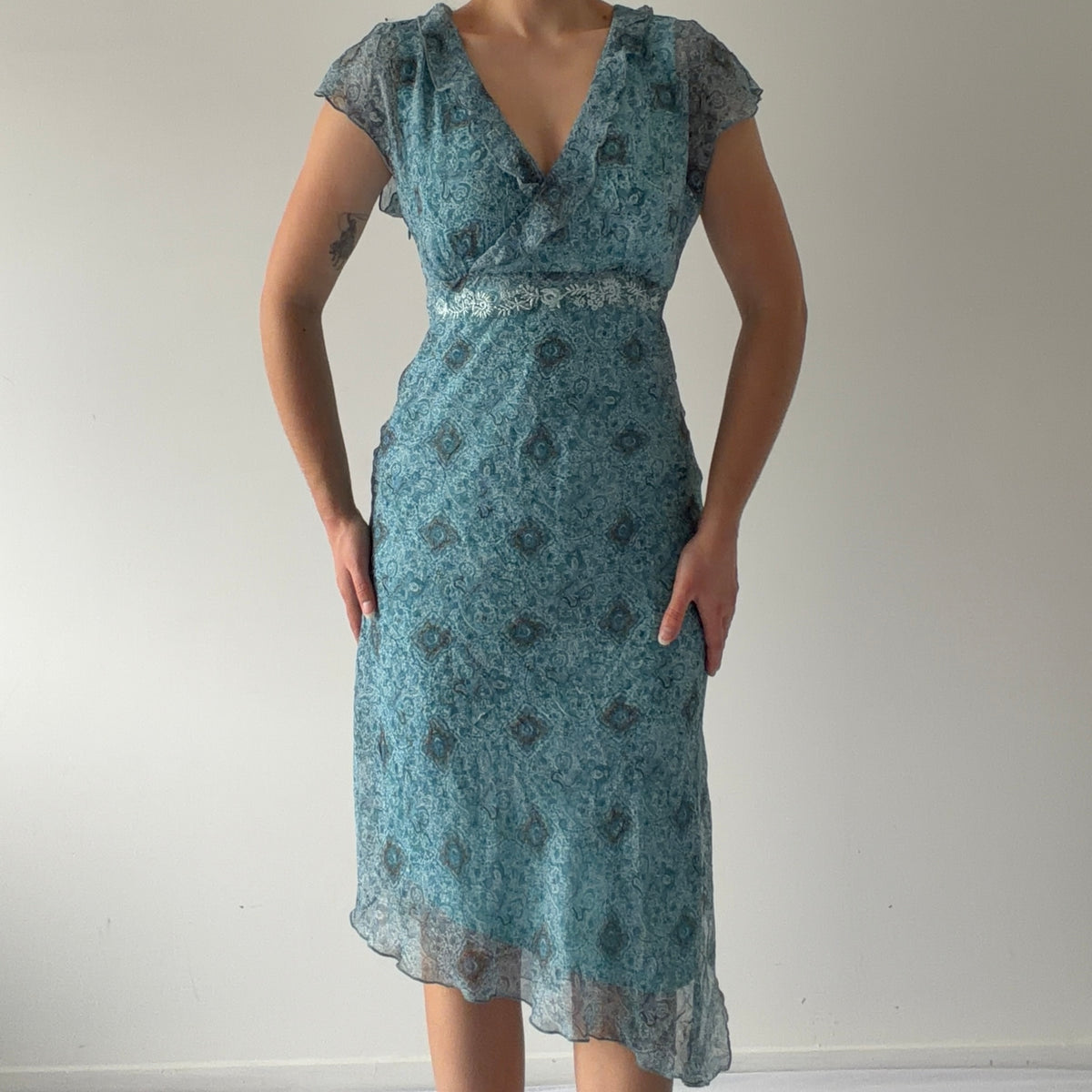 CDC Paisley Midi Dress | M-L