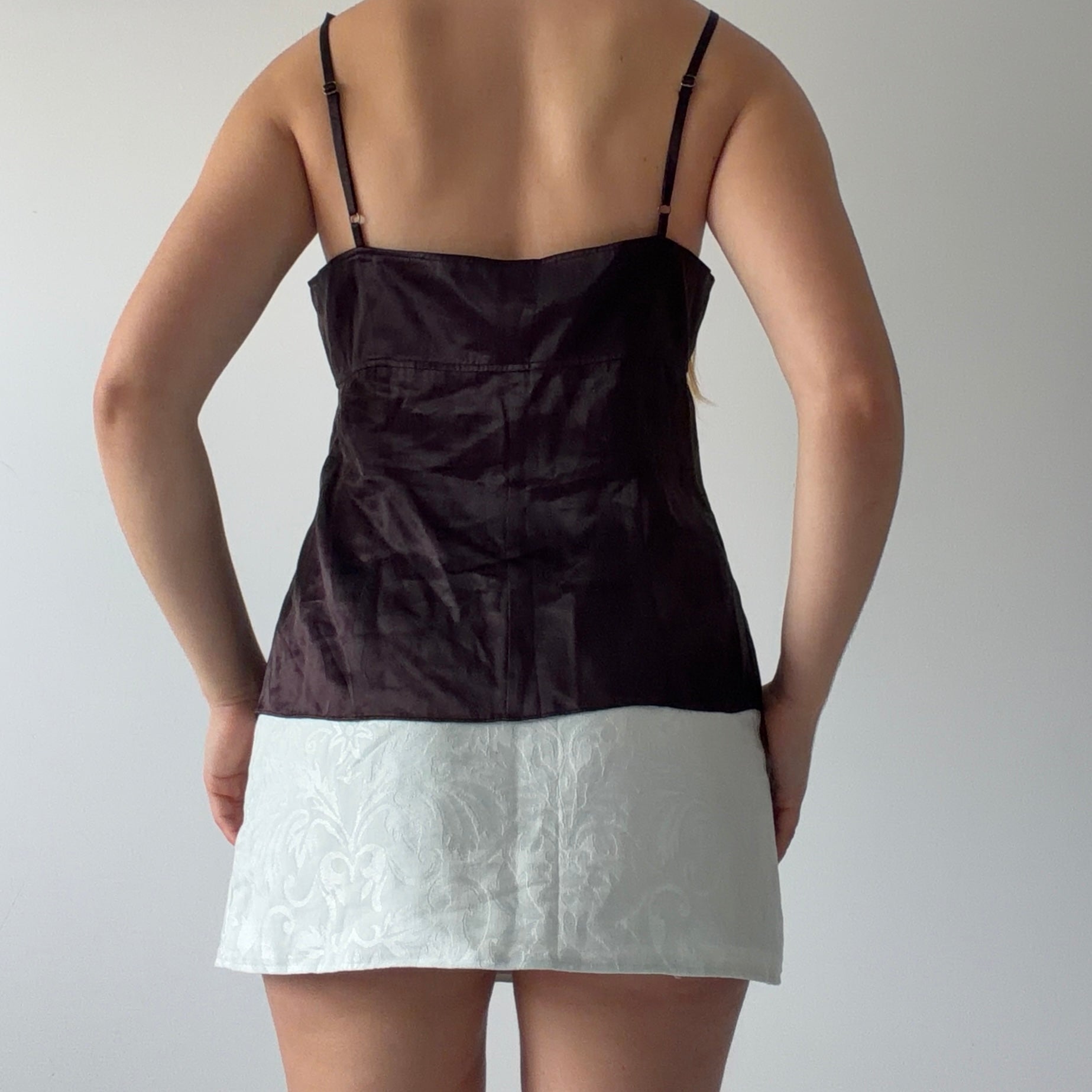 INC 100% Silk Babydoll Top | 12