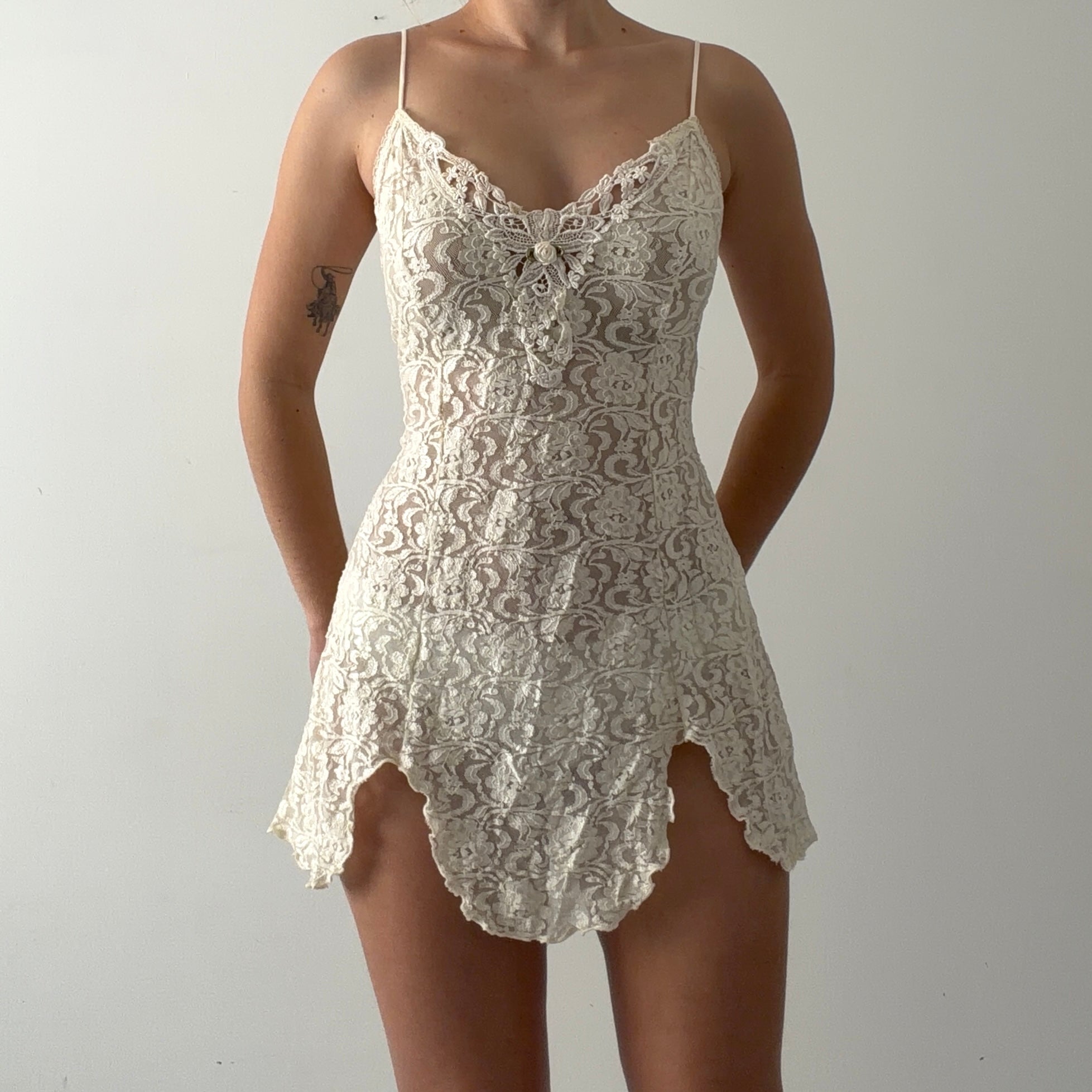 Inner Most Lace Slip Dress | 8-10