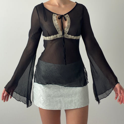 Newport Group Bell Sleeve Top | Made in USA | S