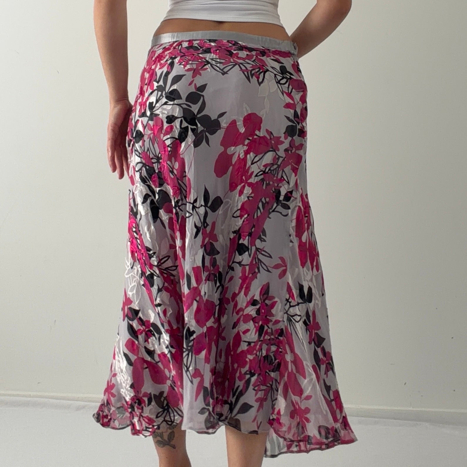 Eastex Silk Blend Bias Skirt | 12-14