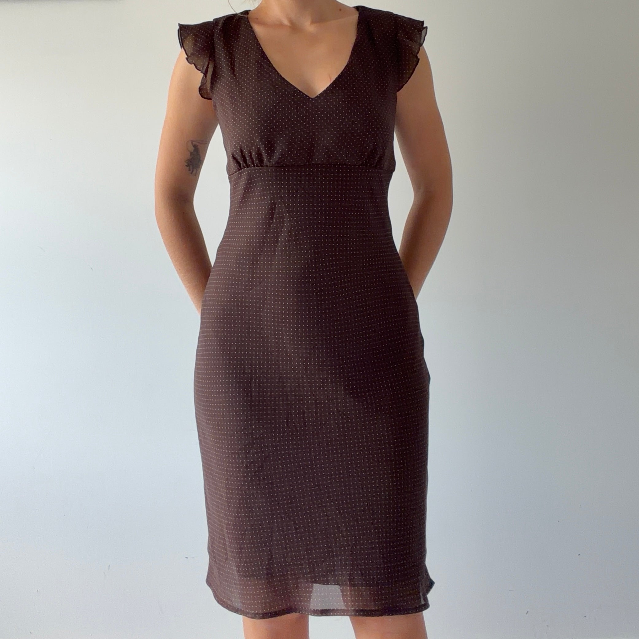 FLP Polka Dot Midi Dress | S