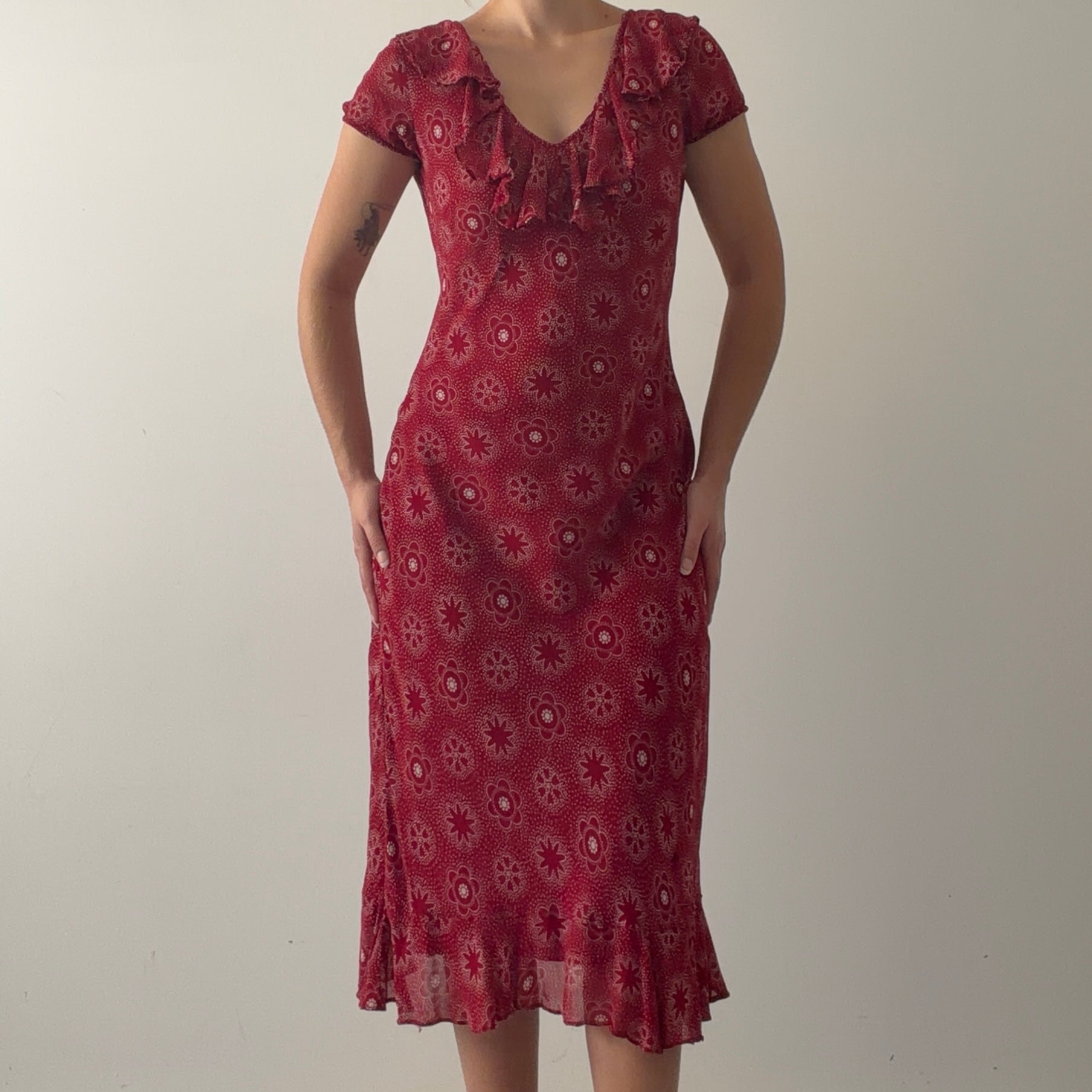 Paradise NY Floral Midi Dress | 8-10