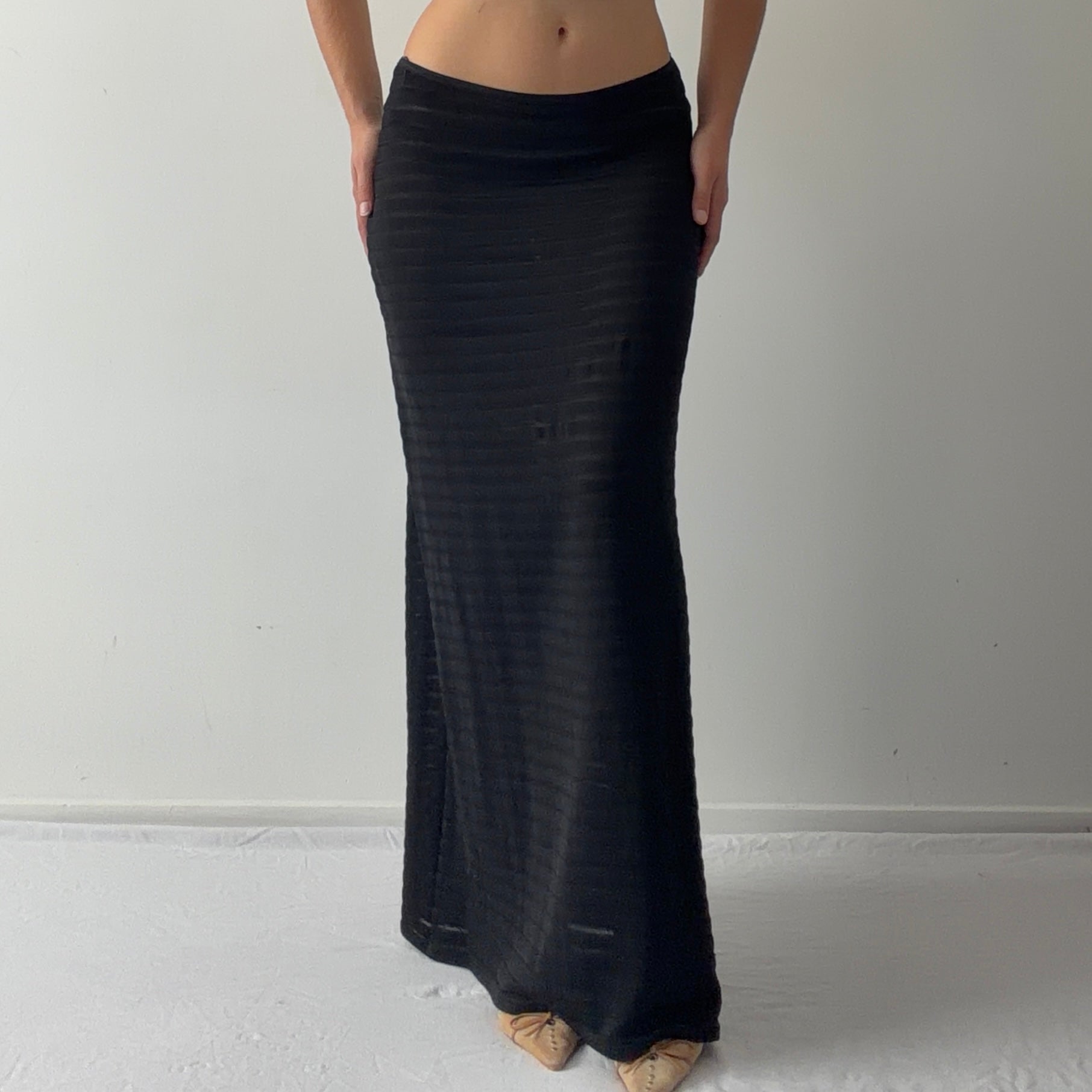 David Pond Slinky Maxi Skirt | 6-12