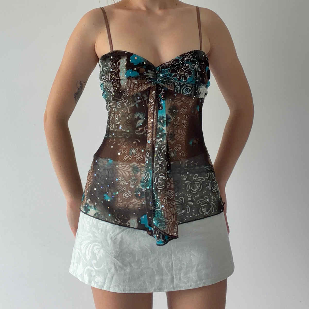 Kiabi Floral Cami | S-M