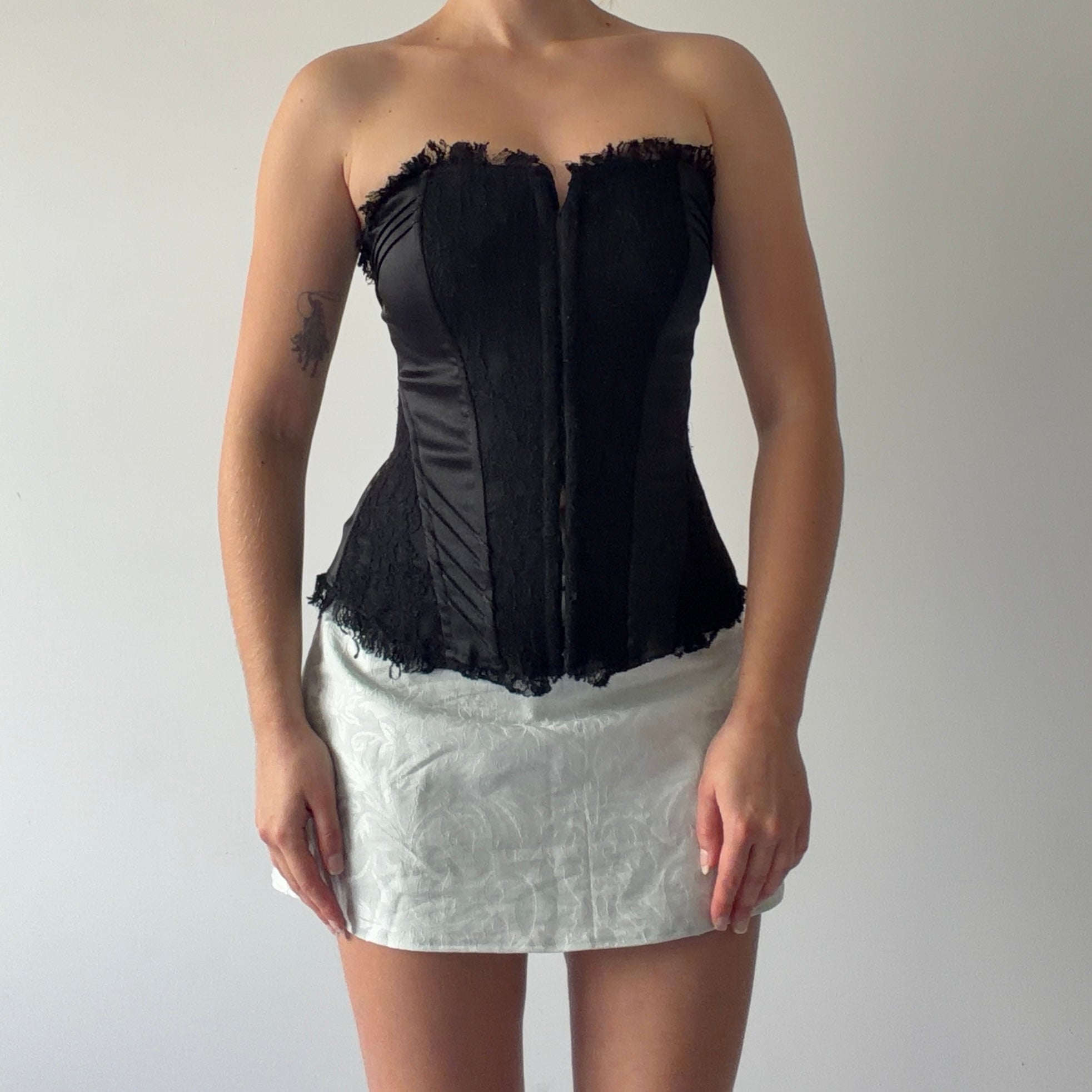 Charlotte Russe Strapless Corset | S