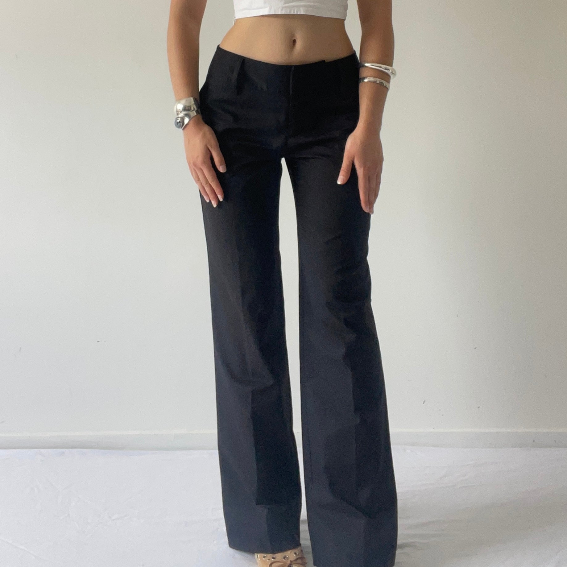 Adidas Wide Leg Pants | 6-8