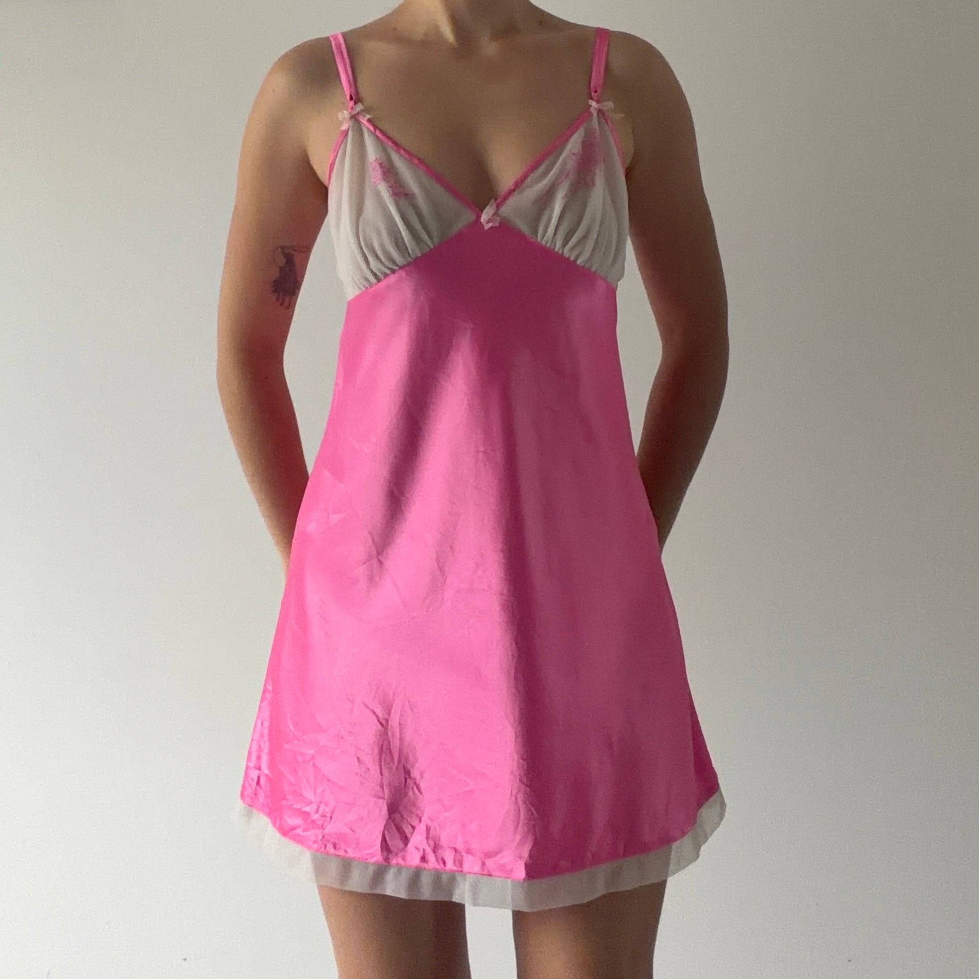 Betsey Johnson Slip Mini Dress | L