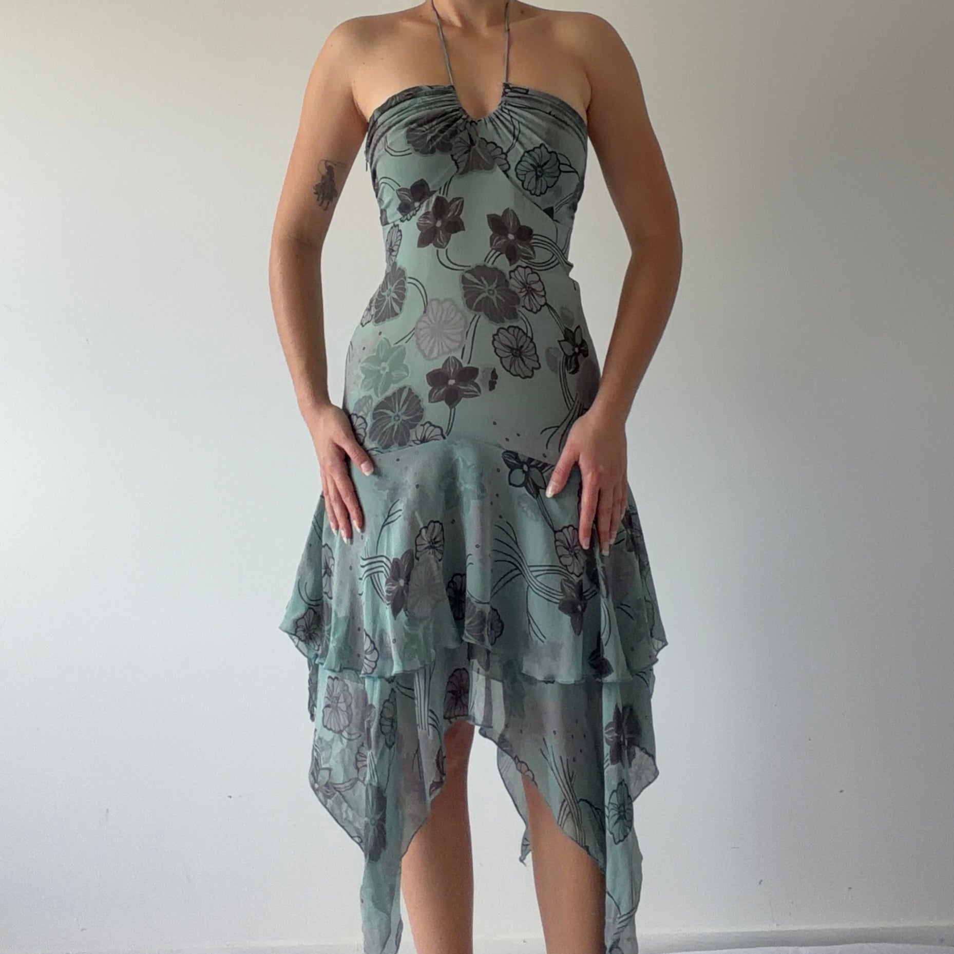 Portmans Asymmetric Fairy Dress | S
