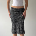 Merona Silk Midi Skirt | L
