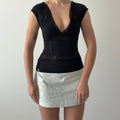 Morgan De Toi Babydoll Lace Top | 6-8