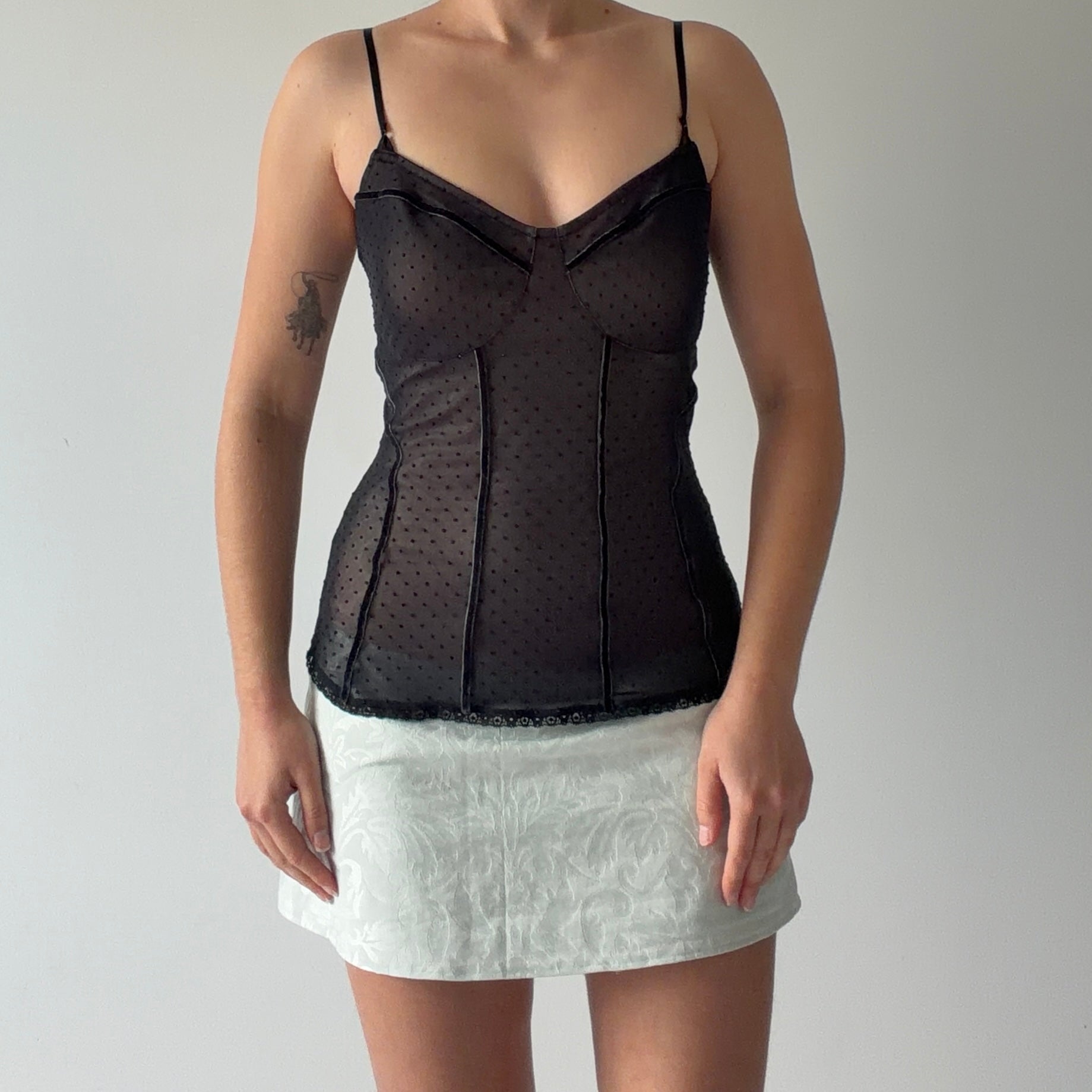 Express Polka Dot Cami Top | M
