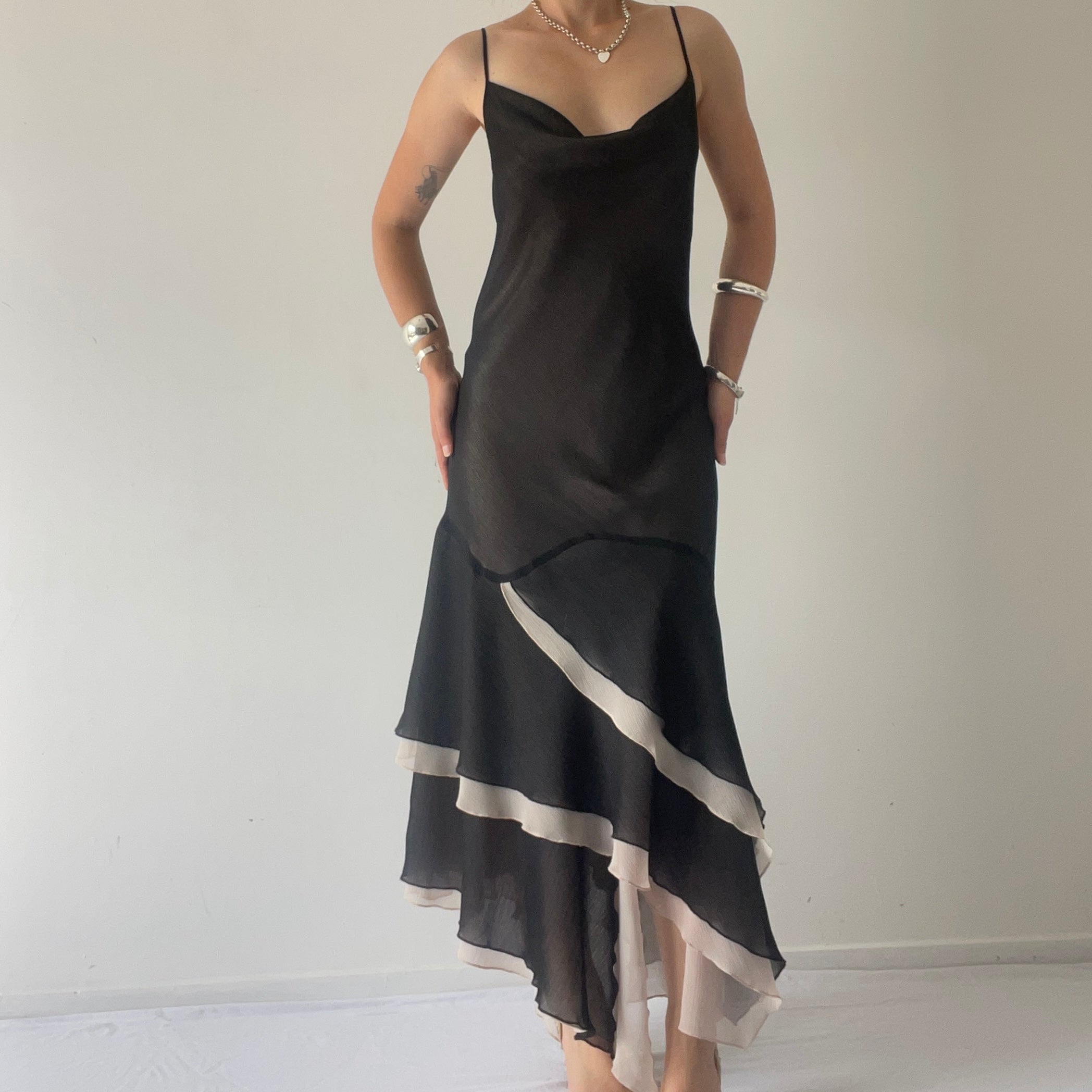 Envy Ruffle Maxi Dress | 12-14