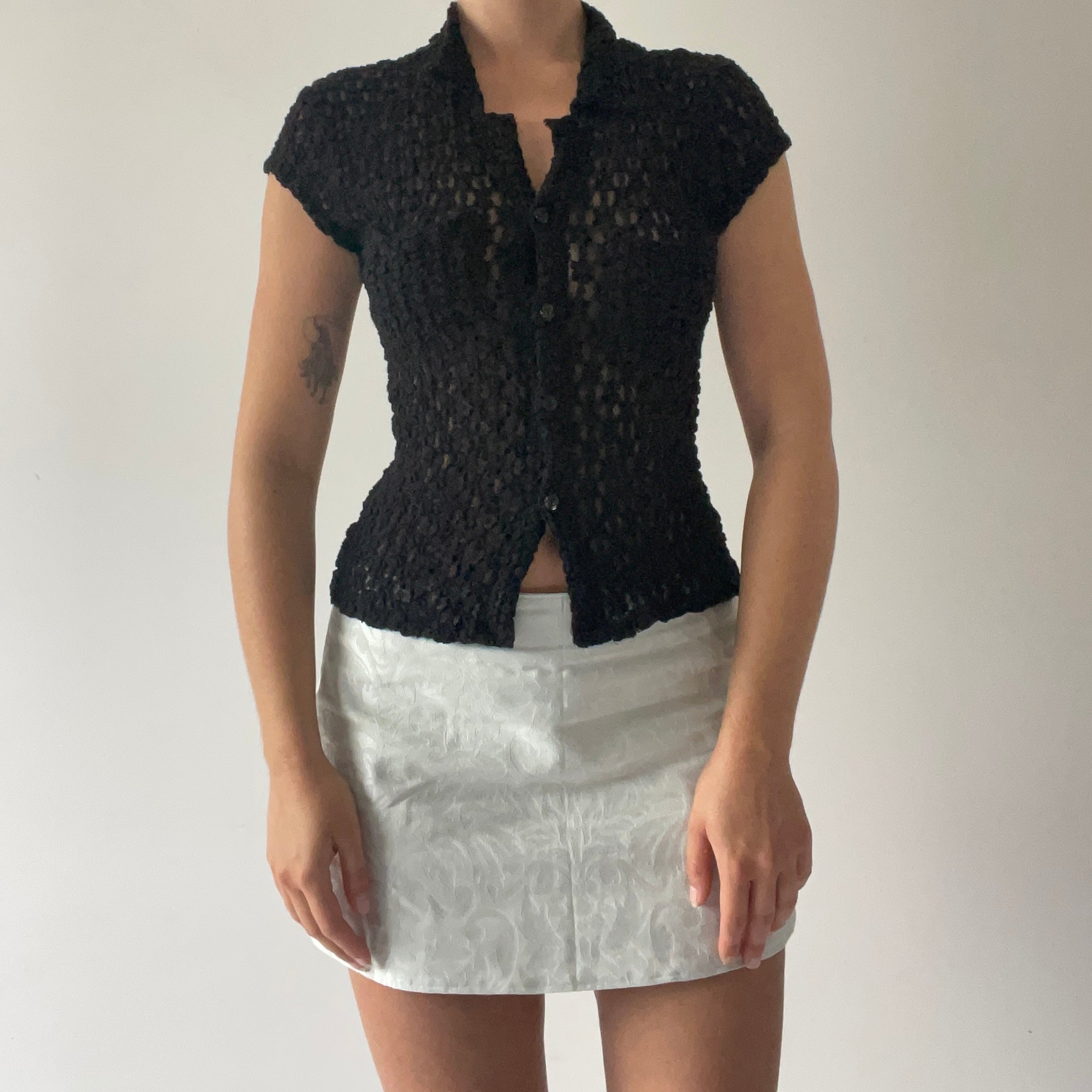 Voodoo Dolls Lace Button Up | 6-10