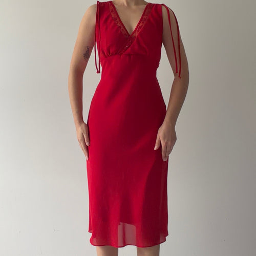 Breakin' Loose Babydoll Midi Dress | M