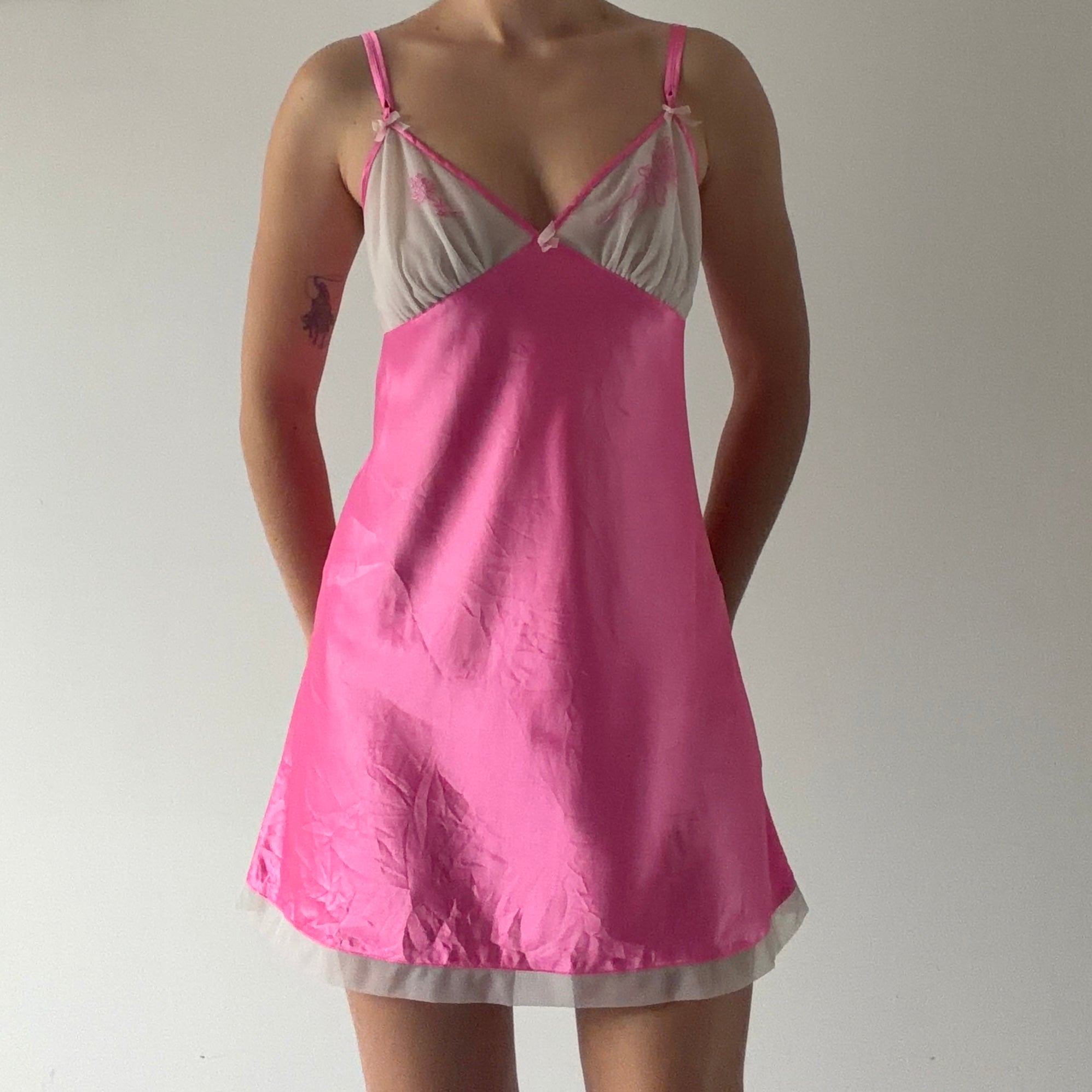Betsey Johnson Slip Mini Dress | L